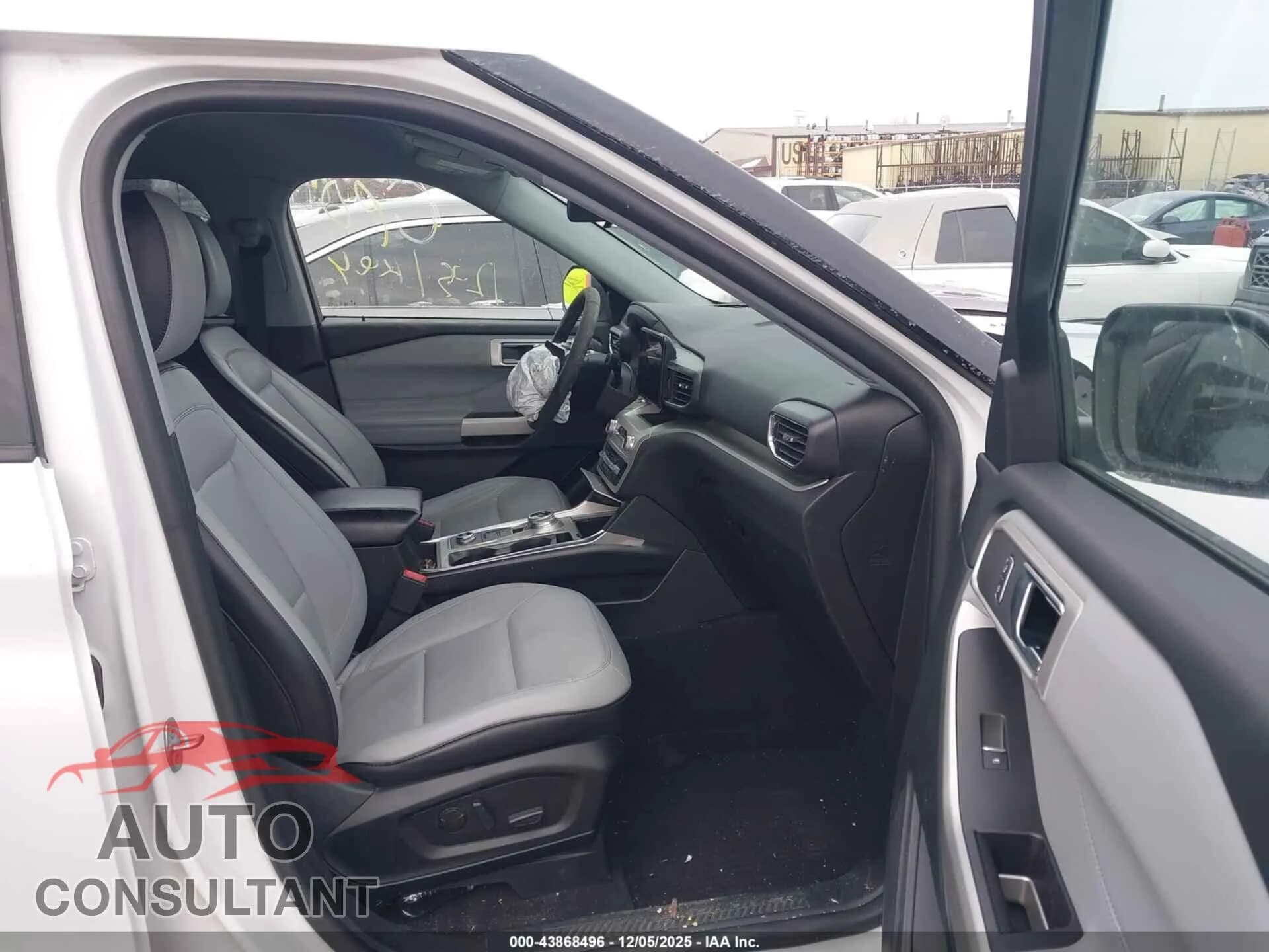 2021 FORD EXPLORER Damaged VIN 1FMSK8DH6MGB94835 – interior seats 2021 FORD EXPLORER Damaged VIN 1FMSK8DH6MGB94835 – interior seats