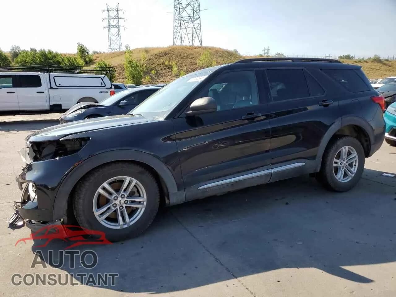 2020 FORD EXPLORER Damaged VIN 1FMSK8DH7LGB05577 – front exterior 2020 FORD EXPLORER Damaged VIN 1FMSK8DH7LGB05577 – front exterior