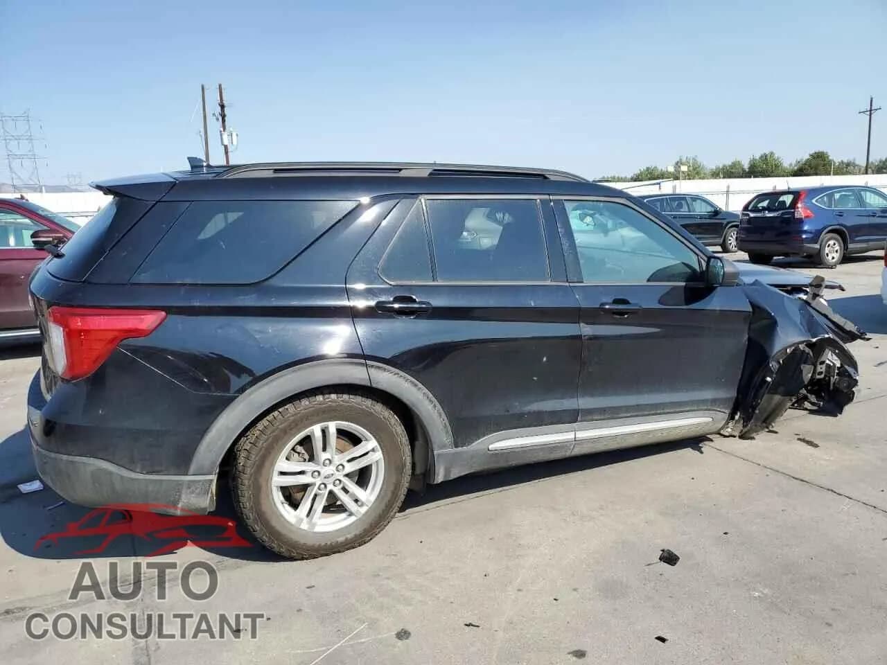 2020 FORD EXPLORER Damaged VIN 1FMSK8DH7LGB05577 – side profile 2020 FORD EXPLORER Damaged VIN 1FMSK8DH7LGB05577 – side profile