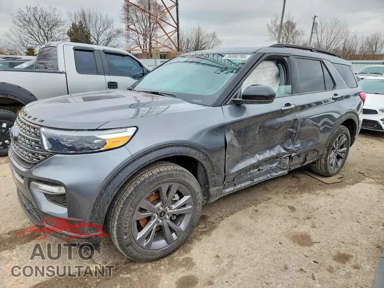 2023 FORD EXPLORER Used VIN 1FMSK8DH8PGB93058 – front exterior 2023 FORD EXPLORER Used VIN 1FMSK8DH8PGB93058 – front exterior