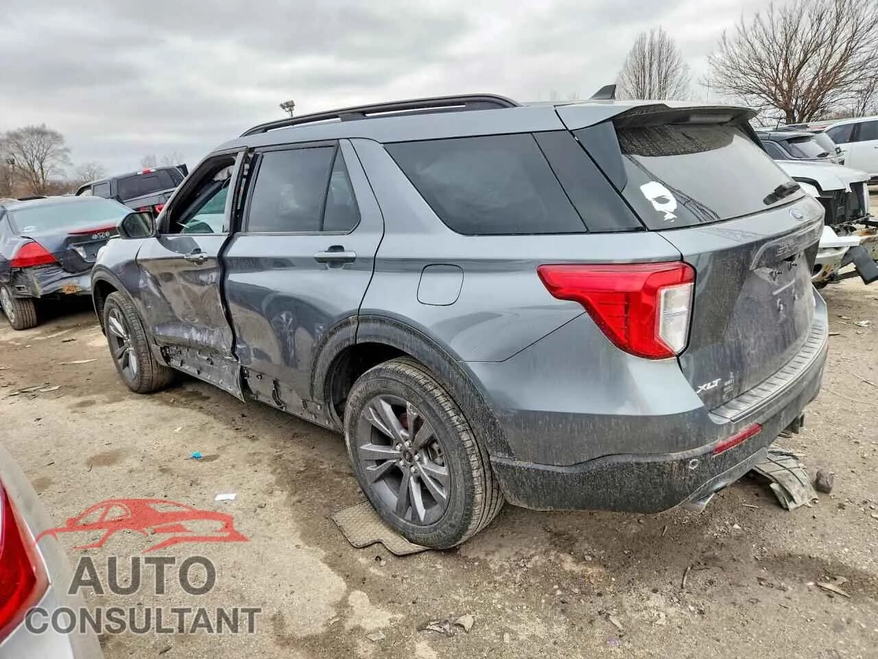 2023 FORD EXPLORER Used VIN 1FMSK8DH8PGB93058 – rear exterior 2023 FORD EXPLORER Used VIN 1FMSK8DH8PGB93058 – rear exterior