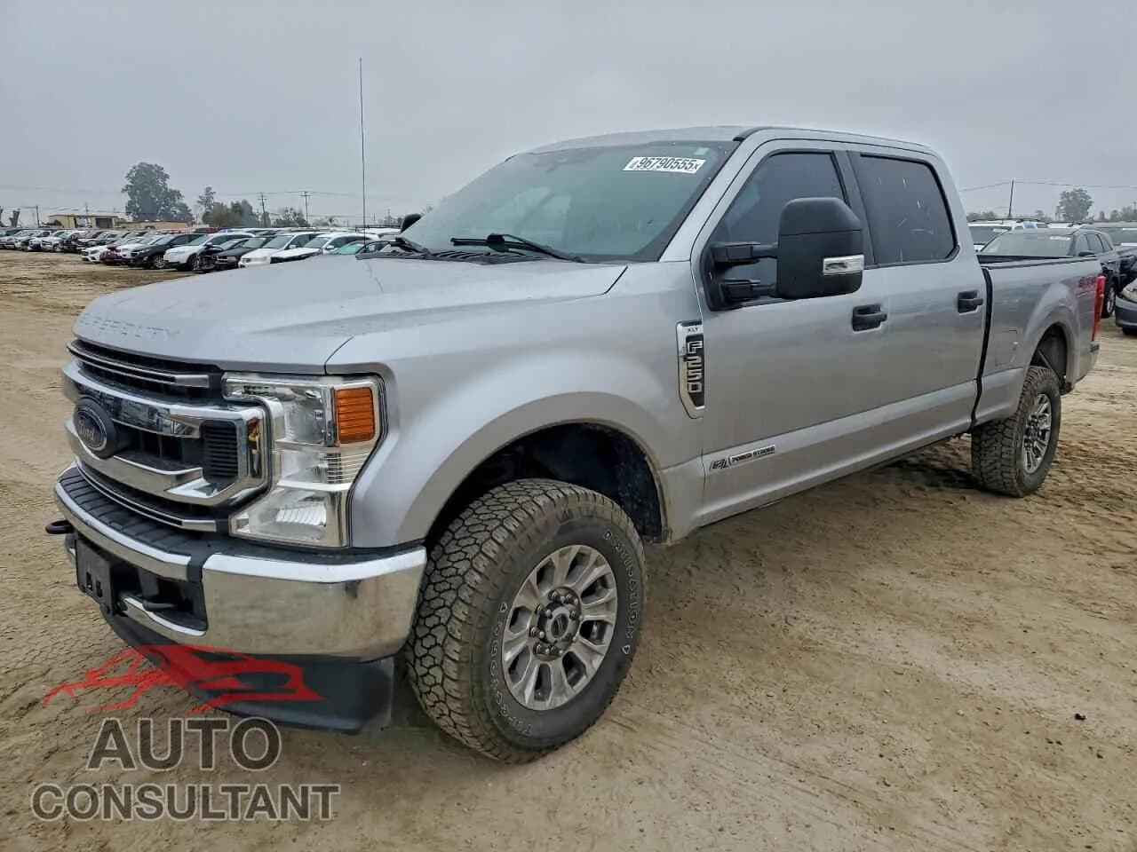 2021 FORD F250 Damaged VIN 1FT7W2BT1MED43439 – front exterior 2021 FORD F250 Damaged VIN 1FT7W2BT1MED43439 – front exterior