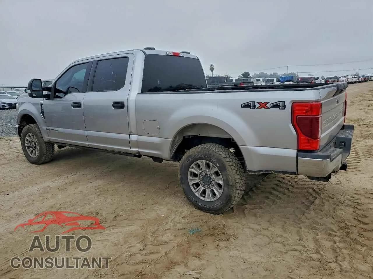 2021 FORD F250 Damaged VIN 1FT7W2BT1MED43439 – rear exterior 2021 FORD F250 Damaged VIN 1FT7W2BT1MED43439 – rear exterior