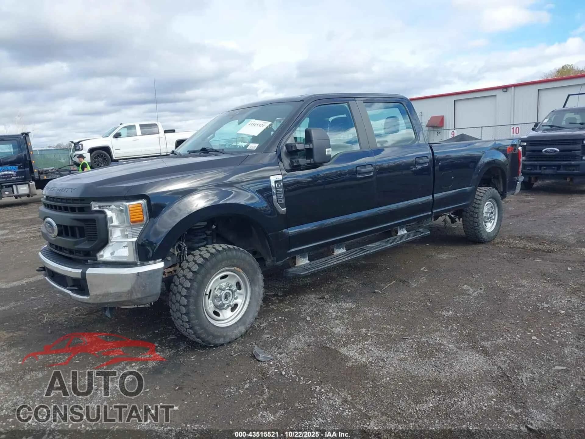 2020 FORD F-350 Damaged VIN 1FT8W3B62LEE70073 – rear exterior 2020 FORD F-350 Damaged VIN 1FT8W3B62LEE70073 – rear exterior