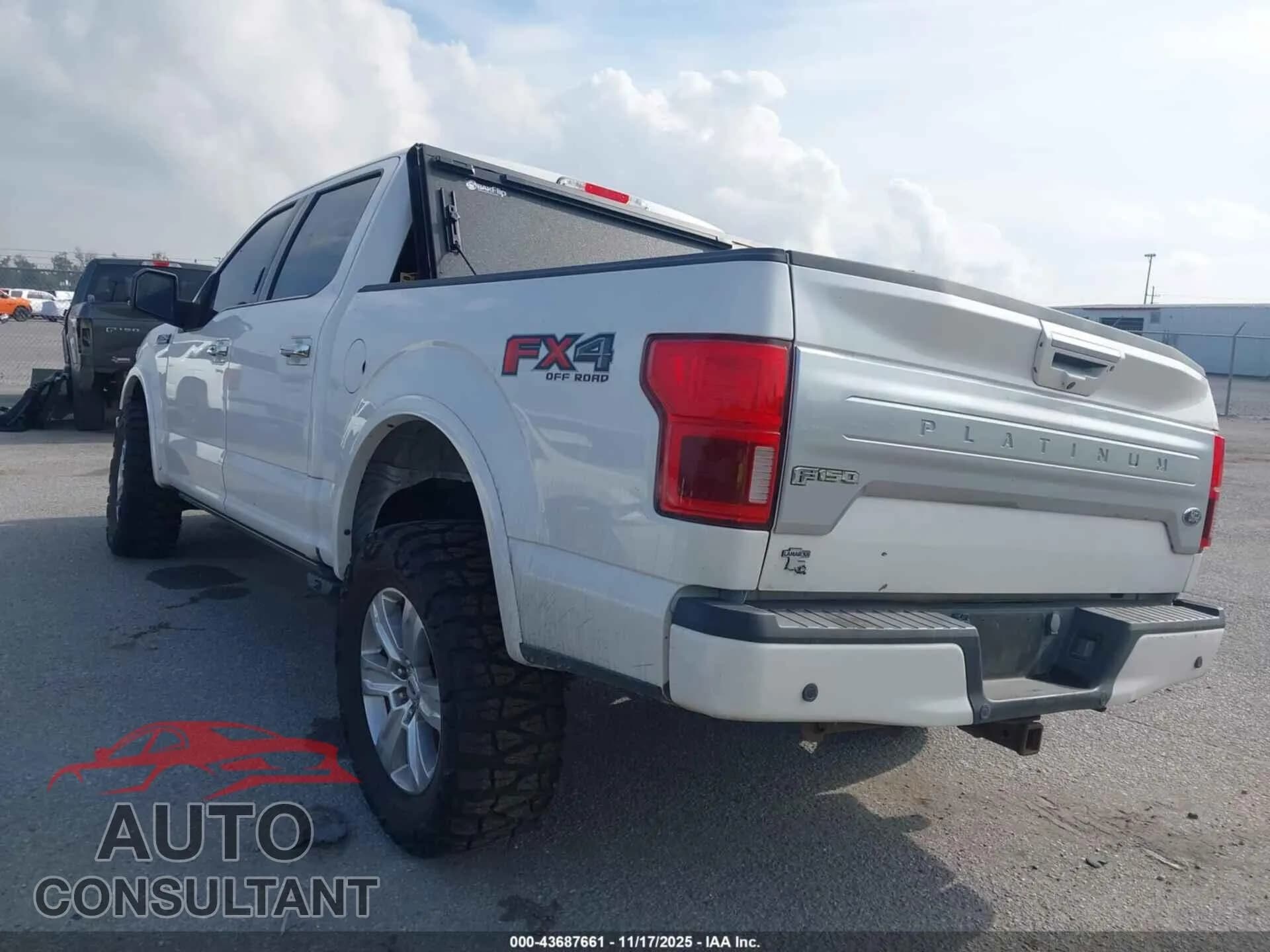 2019 FORD F-150 Damaged VIN 1FTEW1E55KFC60506 – side profile 2019 FORD F-150 Damaged VIN 1FTEW1E55KFC60506 – side profile