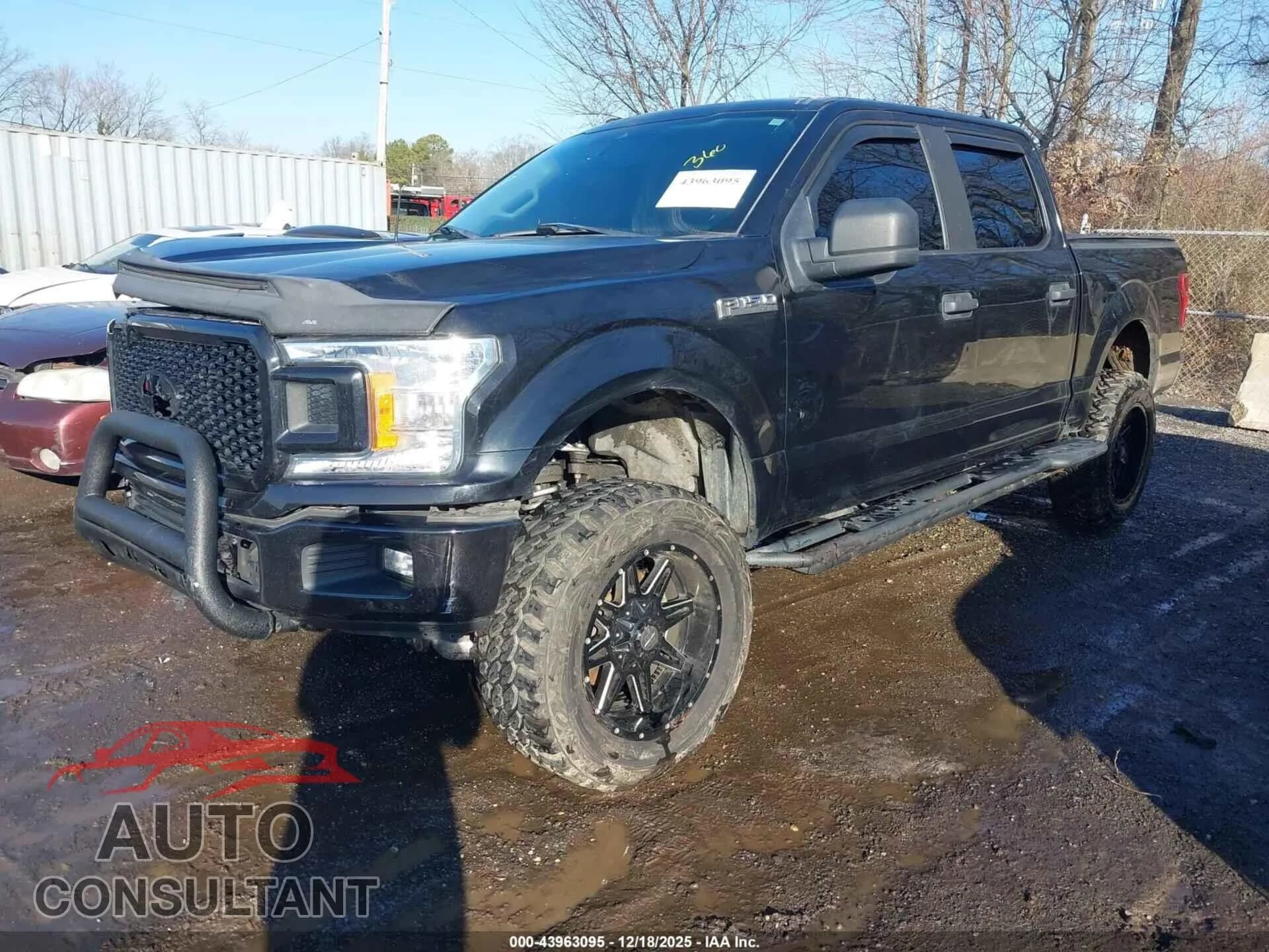 2019 FORD F-150 Damaged VIN 1FTEW1E56KFA08943 – rear exterior 2019 FORD F-150 Damaged VIN 1FTEW1E56KFA08943 – rear exterior