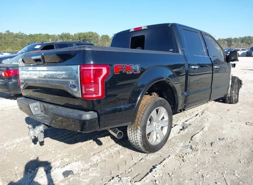 2016 FORD F-150 Used VIN 1FTEW1EG7GFC78014 – rear exterior 2016 FORD F-150 Used VIN 1FTEW1EG7GFC78014 – rear exterior