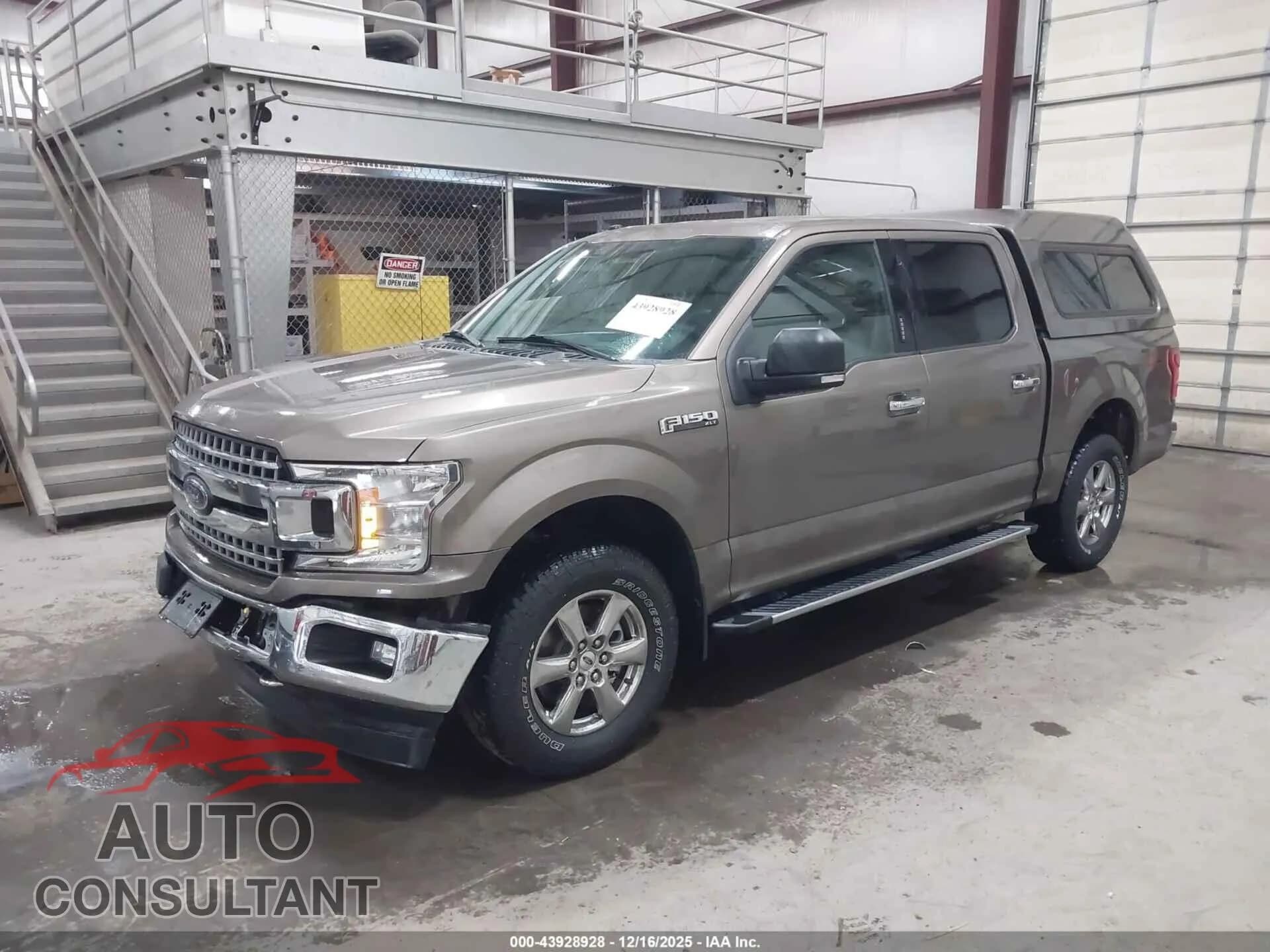 2018 FORD F-150 Damaged VIN 1FTEW1EP2JKF78011 – rear exterior 2018 FORD F-150 Damaged VIN 1FTEW1EP2JKF78011 – rear exterior