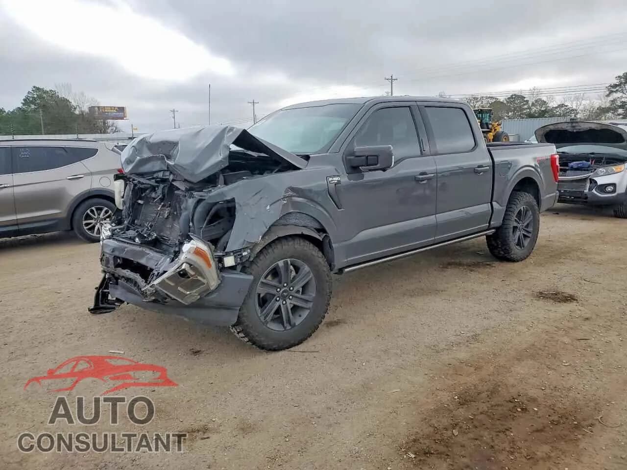 2021 FORD F-150 Damaged VIN 1FTFW1E59MFA97947 – front exterior 2021 FORD F-150 Damaged VIN 1FTFW1E59MFA97947 – front exterior