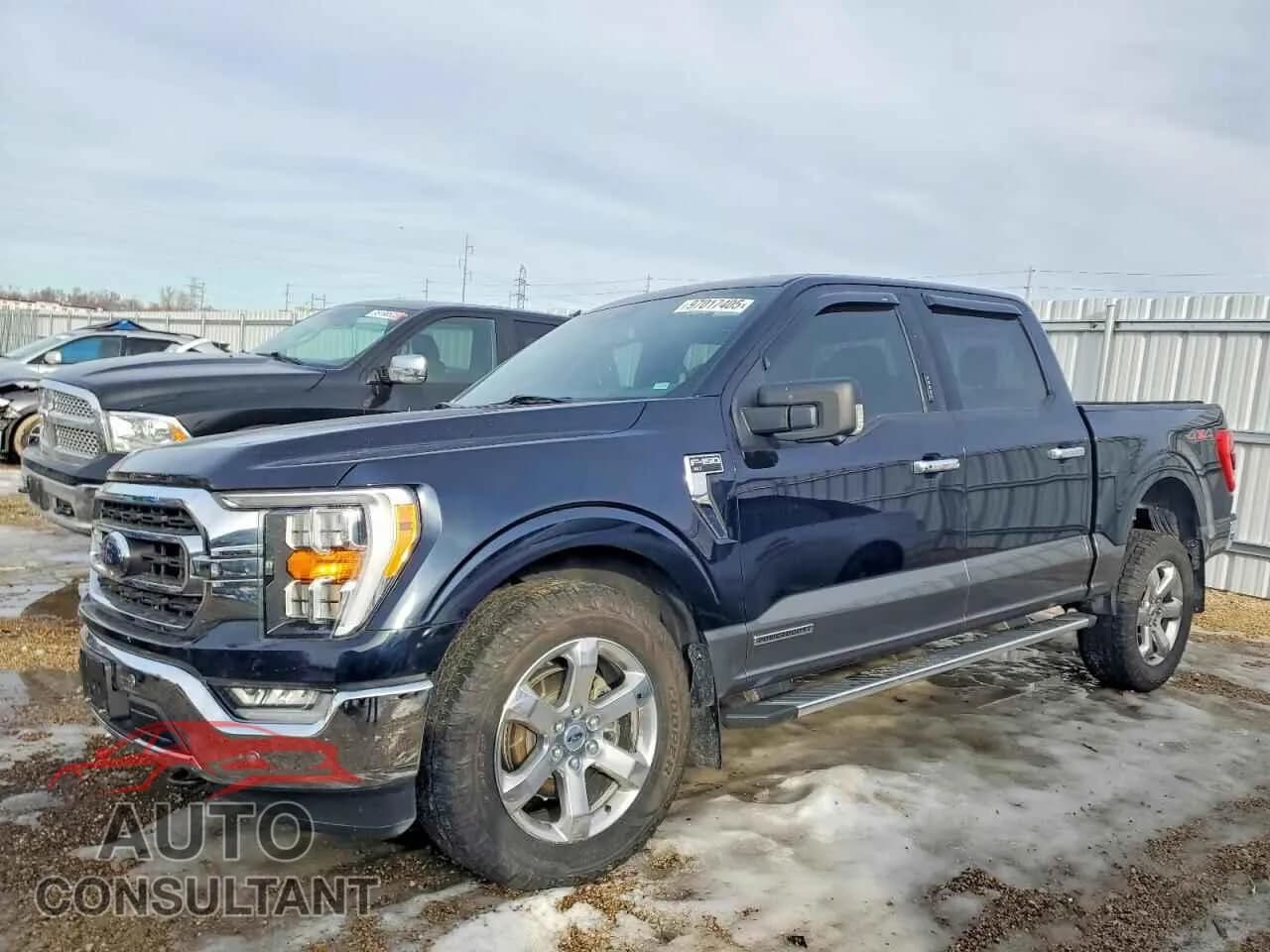 2022 FORD F-150 Damaged VIN 1FTFW1EDXNFA07312 – front exterior 2022 FORD F-150 Damaged VIN 1FTFW1EDXNFA07312 – front exterior