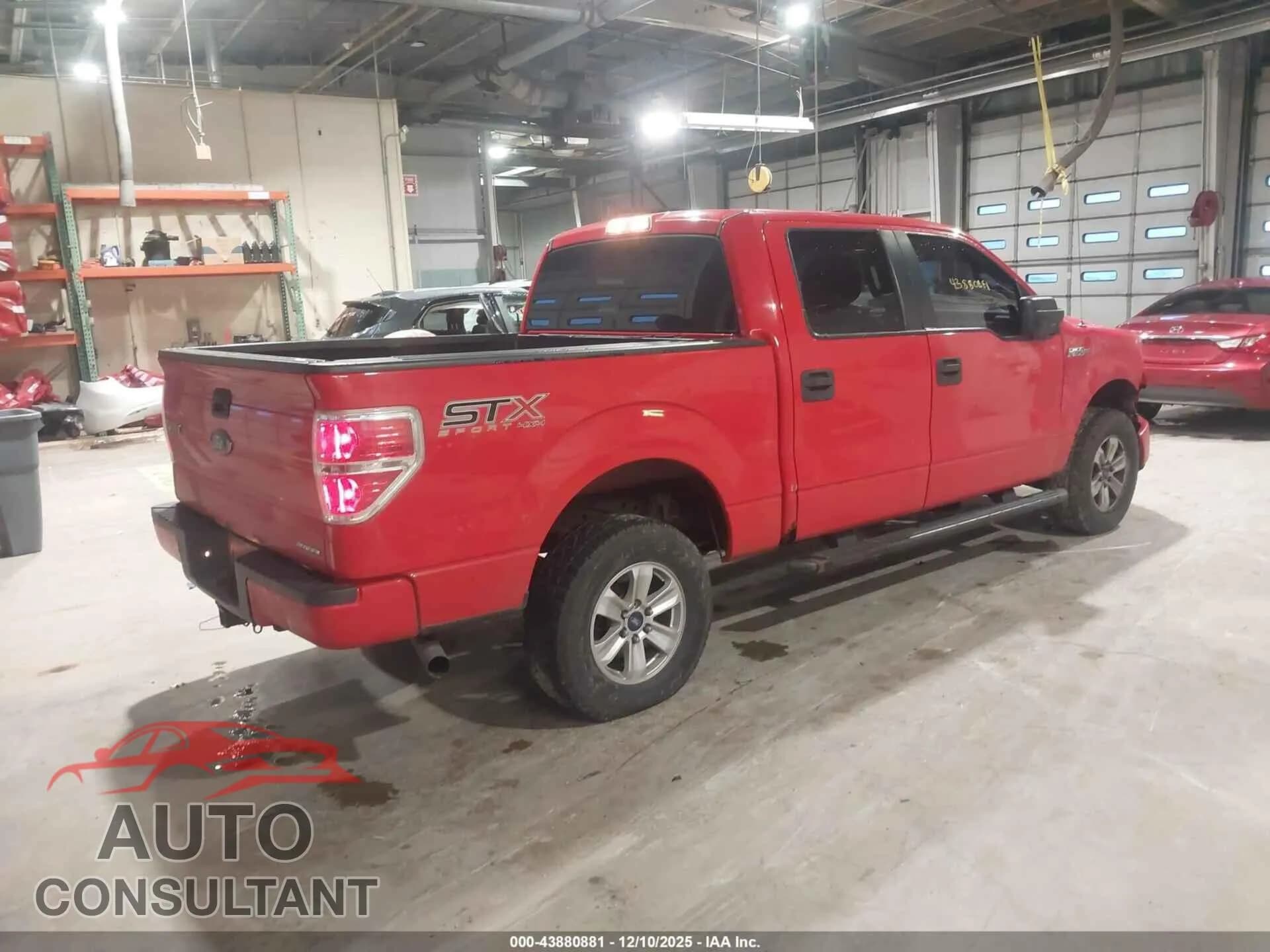 2014 FORD F-150 Damaged VIN 1FTFW1EF5EFB07836 – dashboard 2014 FORD F-150 Damaged VIN 1FTFW1EF5EFB07836 – dashboard