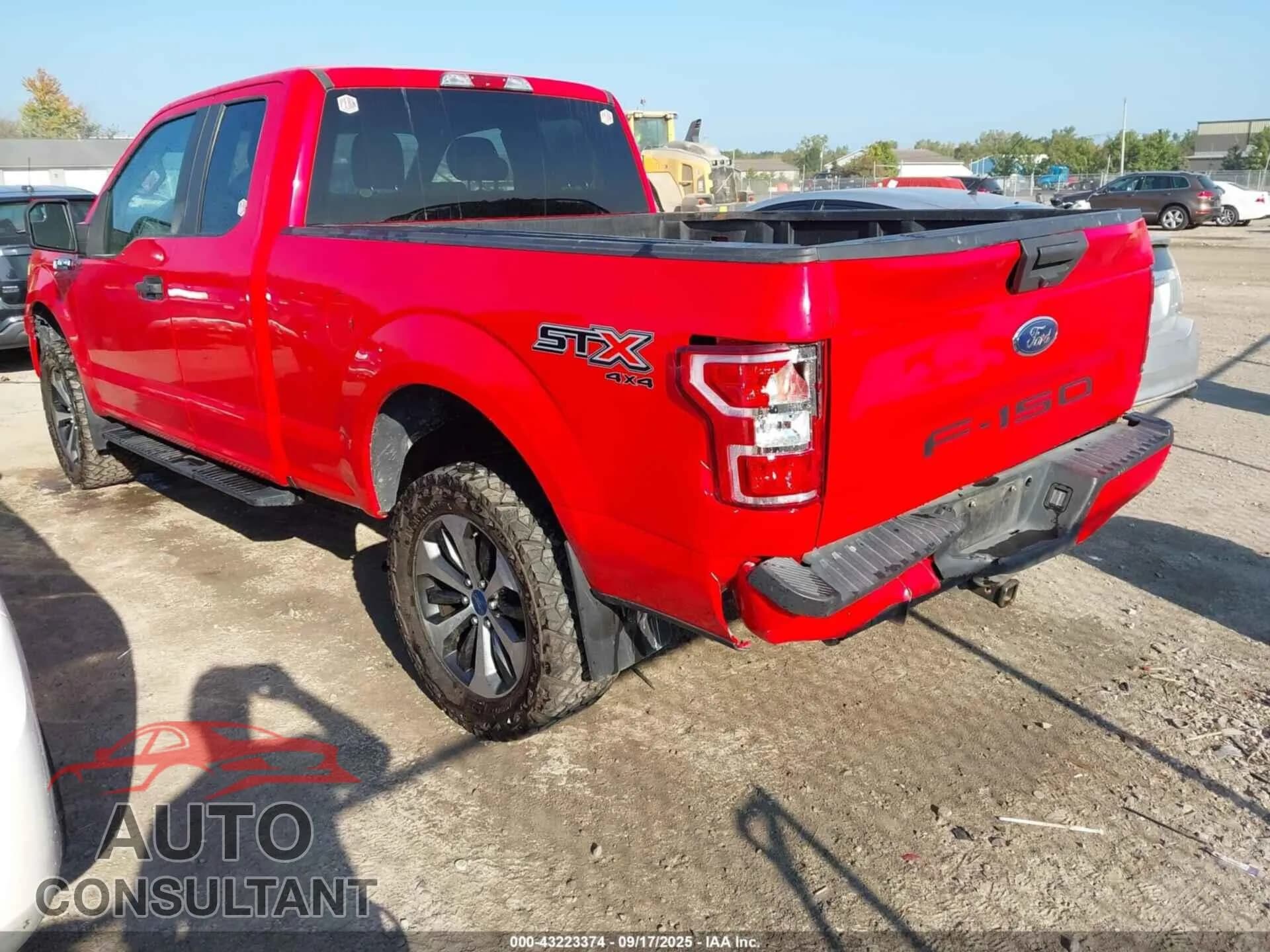 2020 FORD F-150 Damaged VIN 1FTFX1E56LFC19739 – side profile 2020 FORD F-150 Damaged VIN 1FTFX1E56LFC19739 – side profile