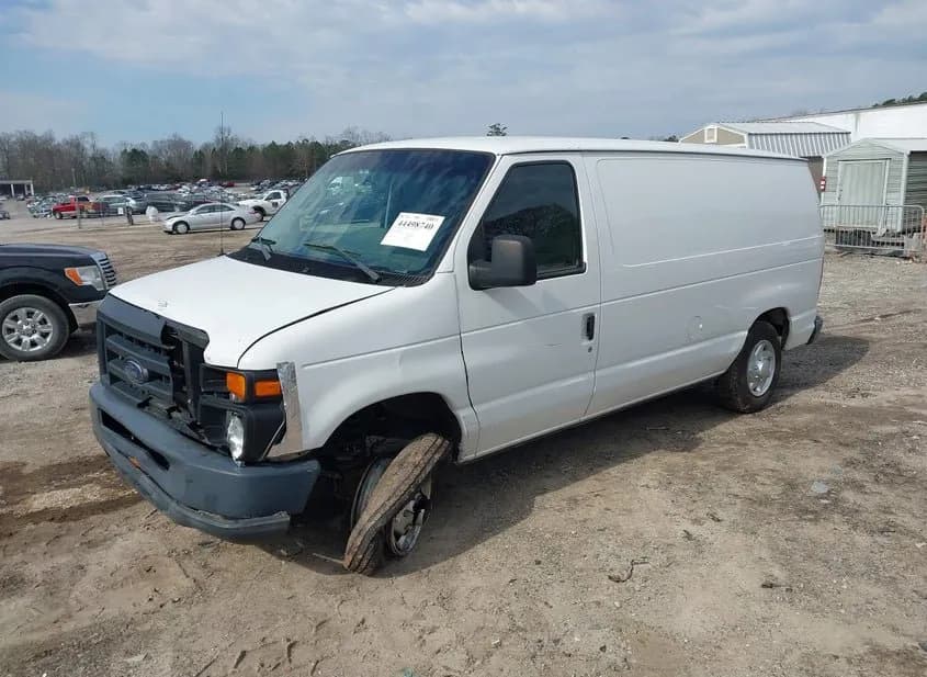 2014 FORD E-150 Used VIN 1FTNE1EW4EDA16342 – undercarriage 2014 FORD E-150 Used VIN 1FTNE1EW4EDA16342 – undercarriage