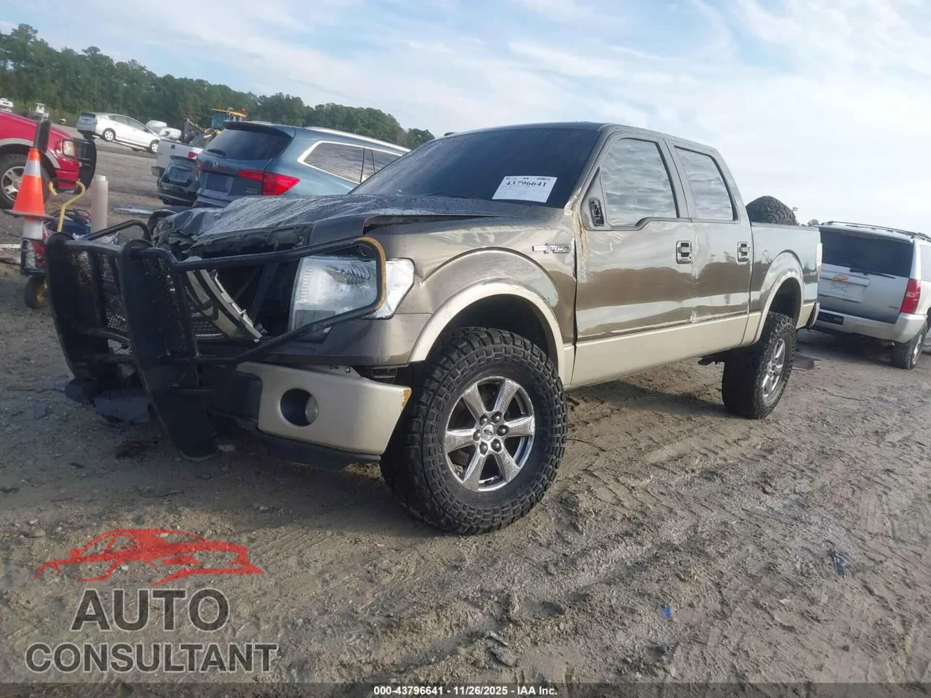 2009 FORD F-150 Damaged VIN 1FTPW14V69FA24242 – rear exterior 2009 FORD F-150 Damaged VIN 1FTPW14V69FA24242 – rear exterior