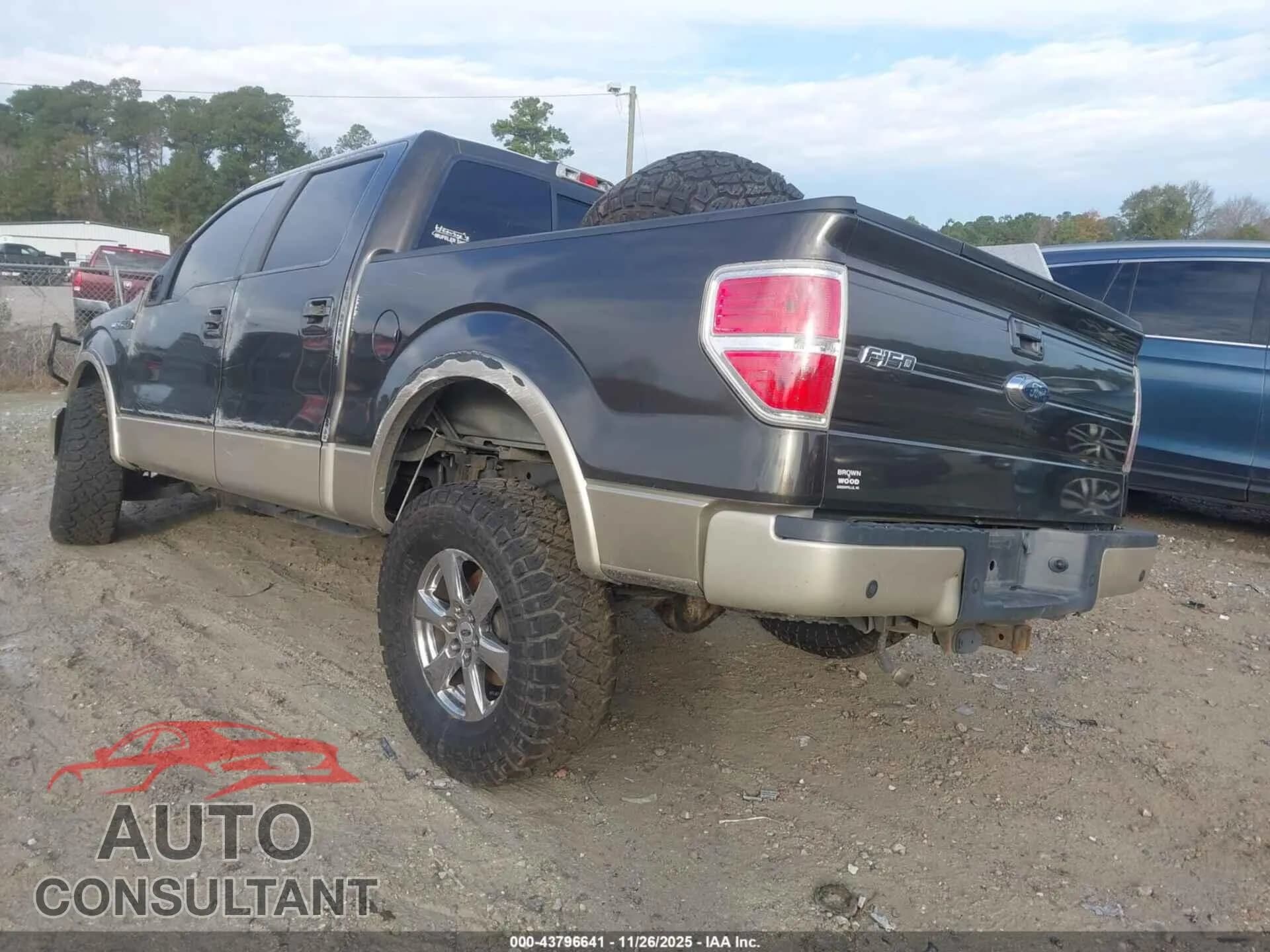 2009 FORD F-150 Damaged VIN 1FTPW14V69FA24242 – side profile 2009 FORD F-150 Damaged VIN 1FTPW14V69FA24242 – side profile