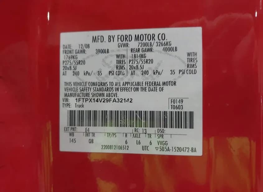 2009 FORD F-150 Used VIN 1FTPX14V29FA32142 – photo 21 2009 FORD F-150 Used VIN 1FTPX14V29FA32142 – photo 21