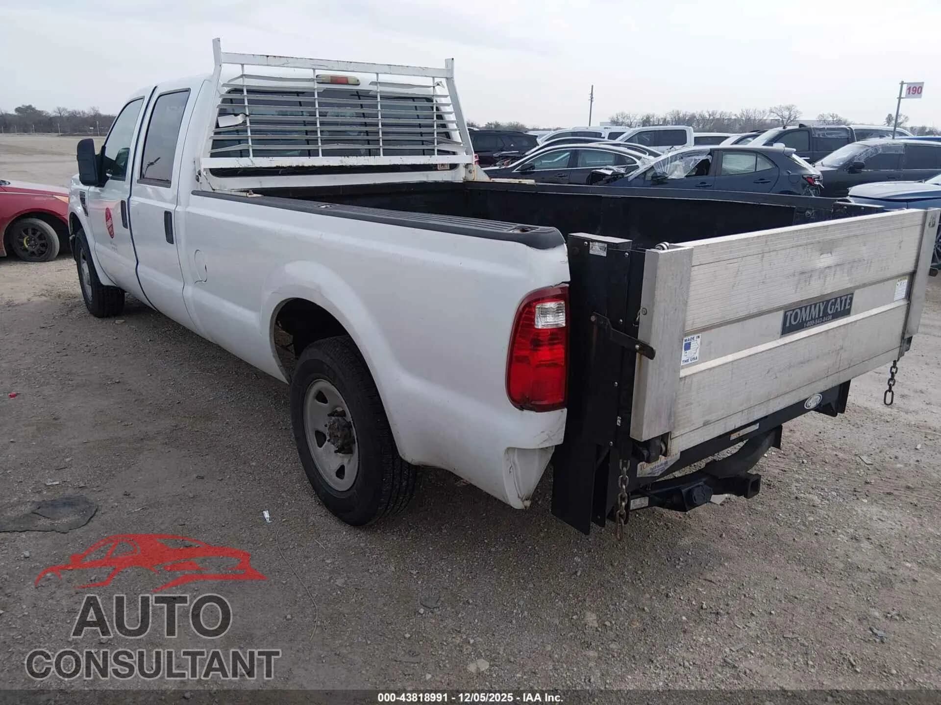 2009 FORD F-250 Damaged VIN 1FTSW20569EA38895 – side profile 2009 FORD F-250 Damaged VIN 1FTSW20569EA38895 – side profile