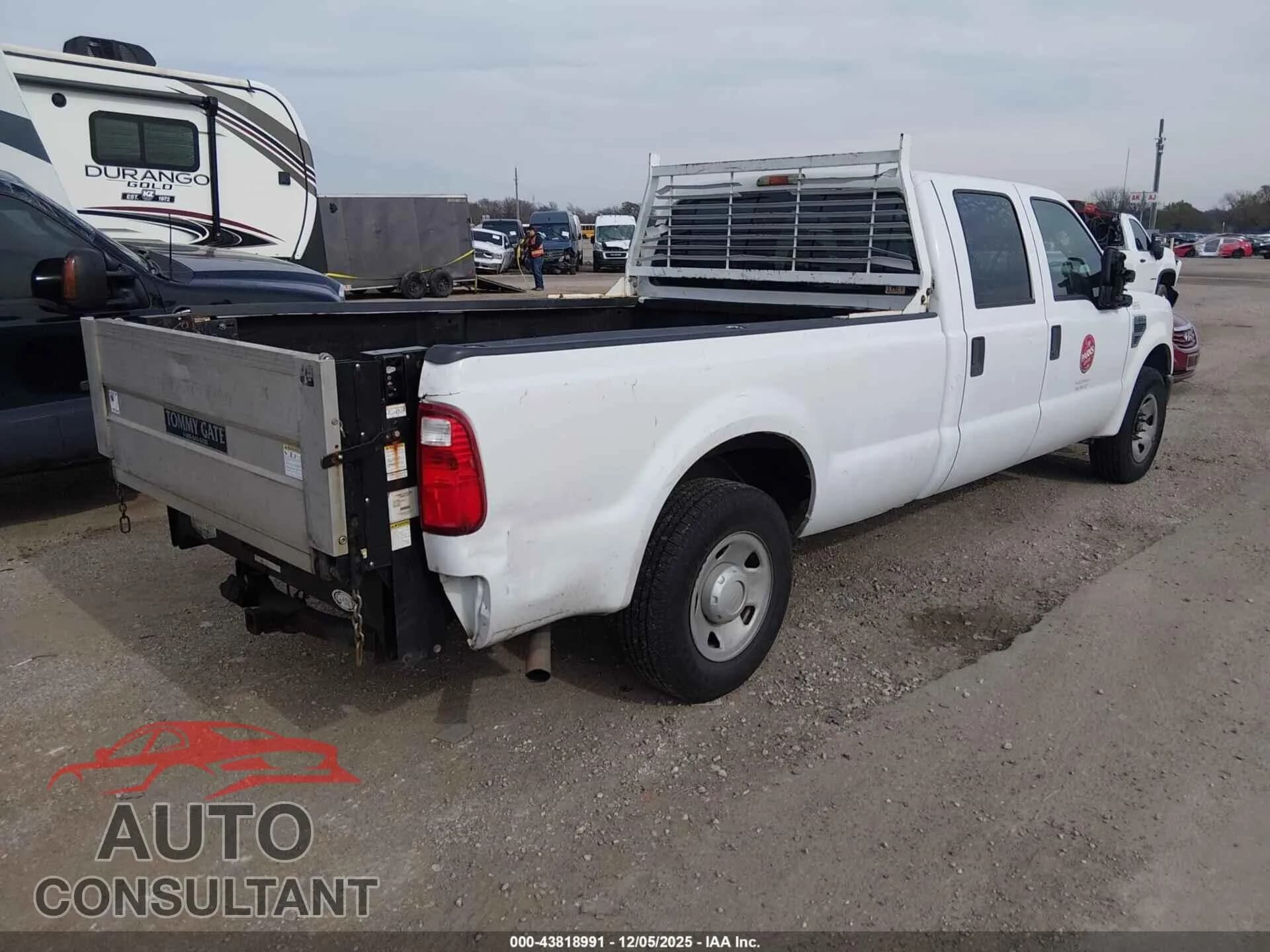 2009 FORD F-250 Damaged VIN 1FTSW20569EA38895 – dashboard 2009 FORD F-250 Damaged VIN 1FTSW20569EA38895 – dashboard