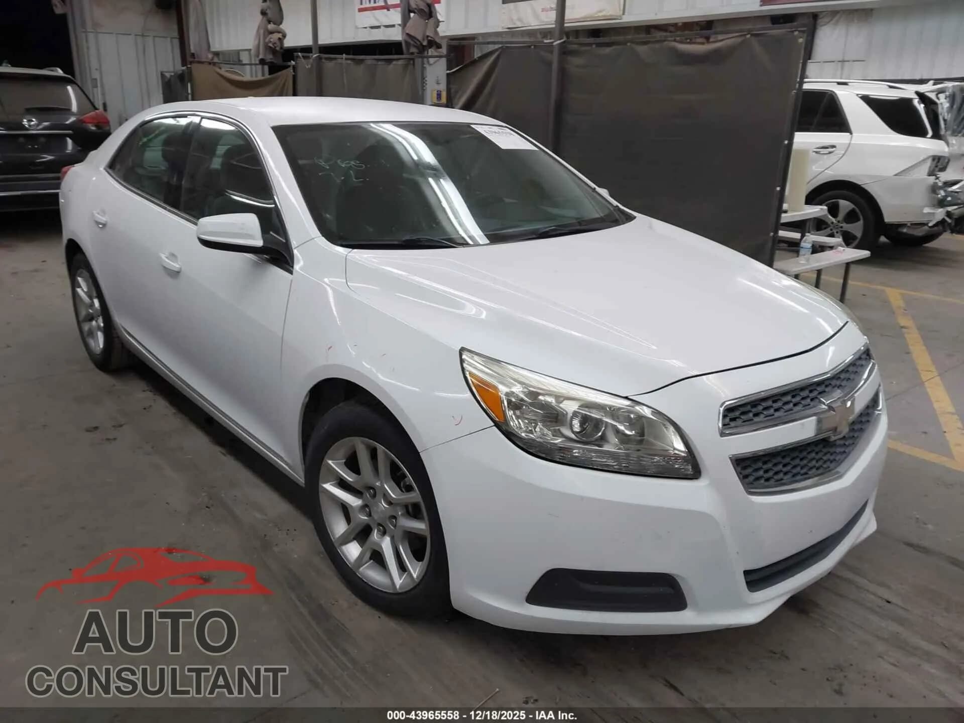 2013 CHEVROLET MALIBU Damaged VIN 1G11D5RR5DF121237 – front exterior 2013 CHEVROLET MALIBU Damaged VIN 1G11D5RR5DF121237 – front exterior