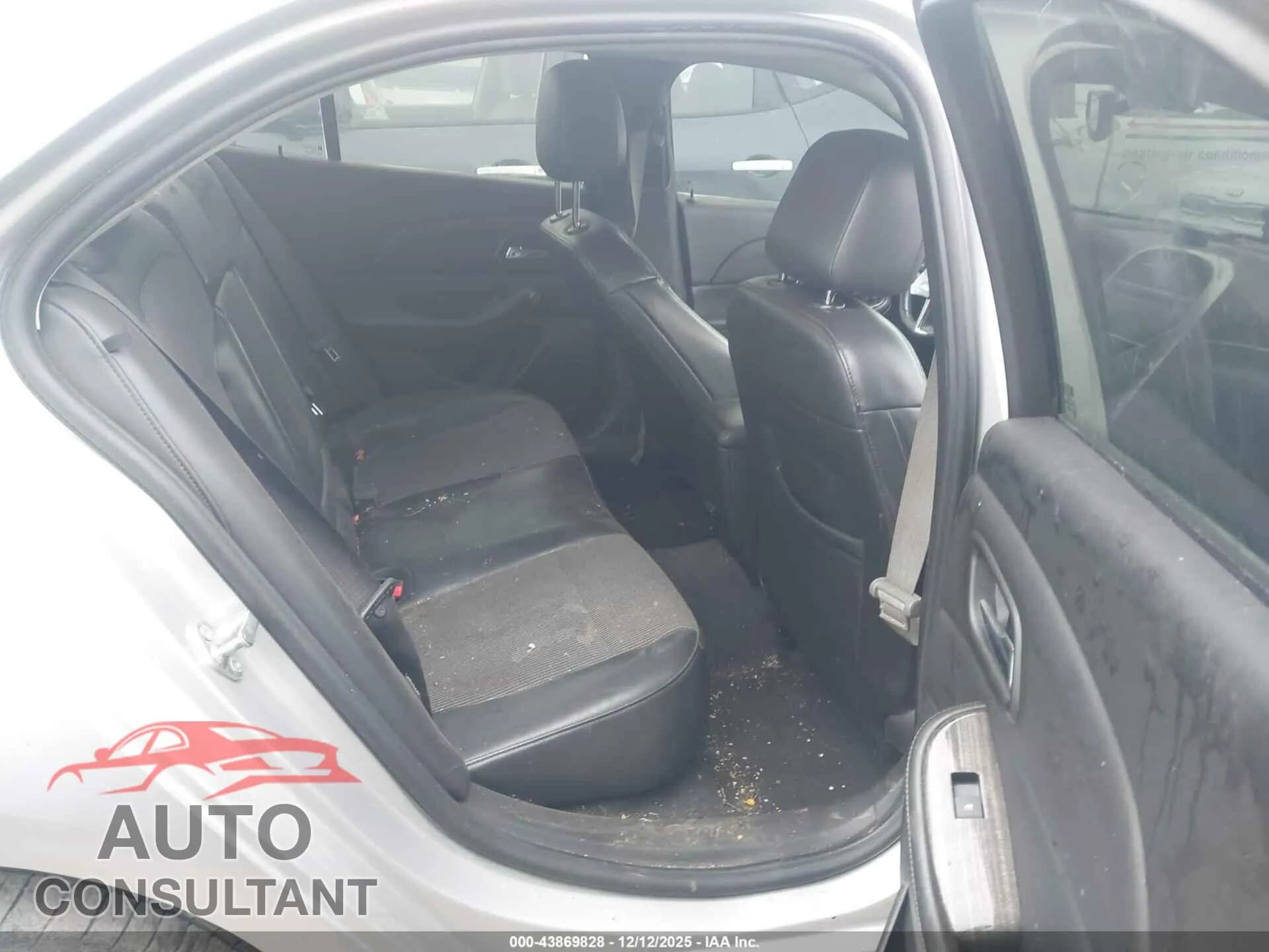 2015 CHEVROLET MALIBU Damaged VIN 1G11D5SL9FU121584 – undercarriage 2015 CHEVROLET MALIBU Damaged VIN 1G11D5SL9FU121584 – undercarriage