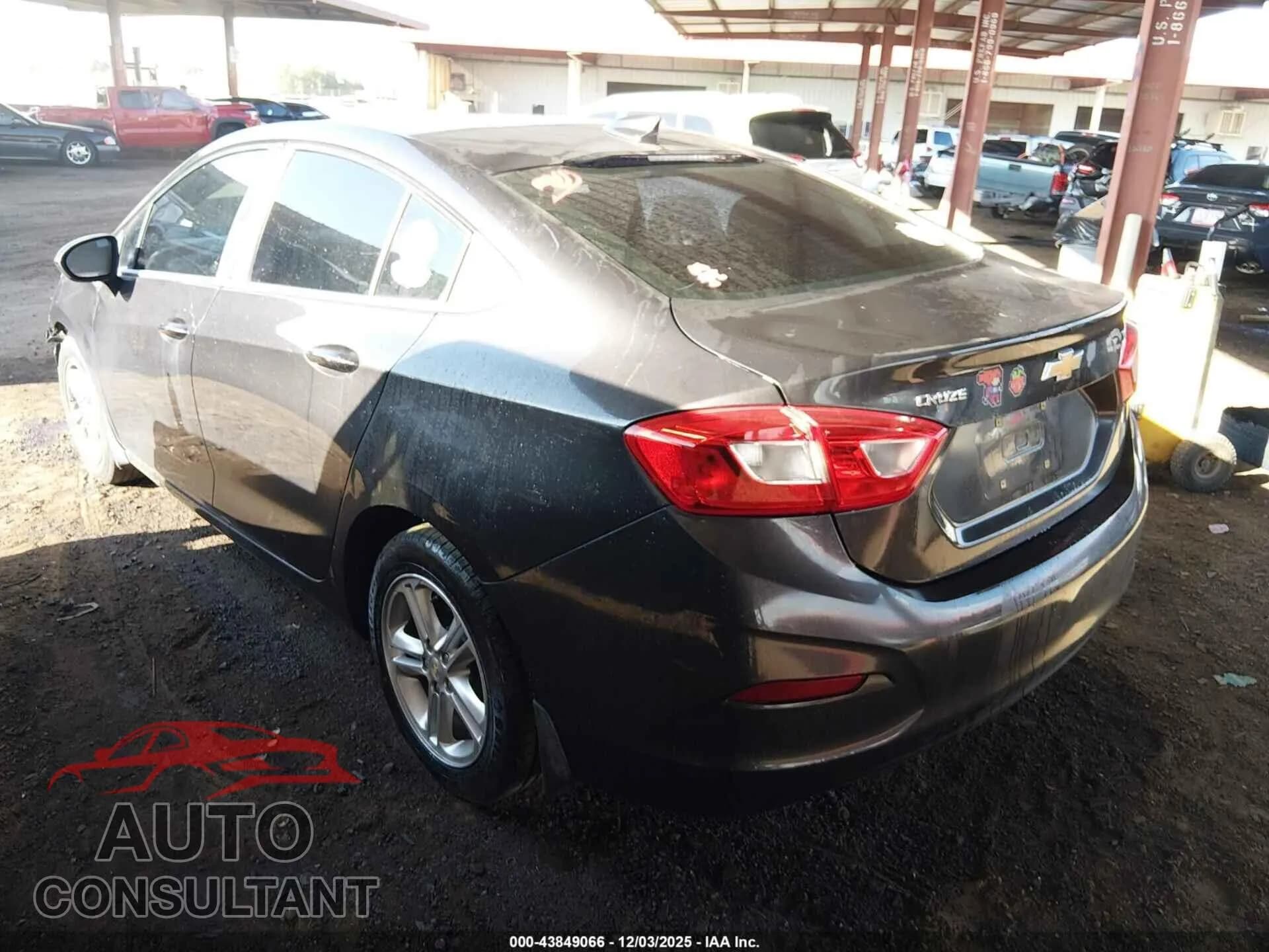 2016 CHEVROLET CRUZE Damaged VIN 1G1BE5SM4G7312114 – side profile 2016 CHEVROLET CRUZE Damaged VIN 1G1BE5SM4G7312114 – side profile