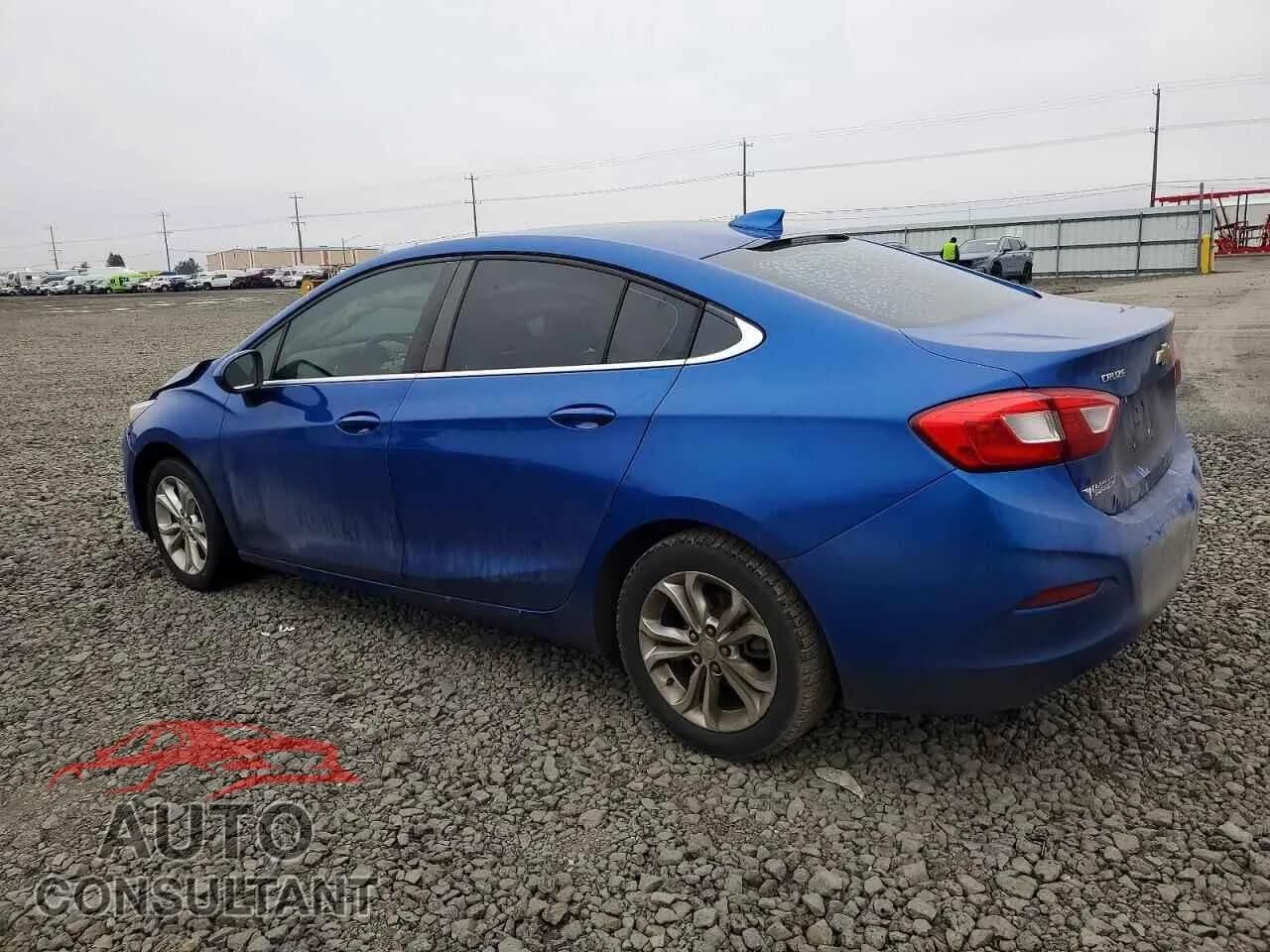 2019 CHEVROLET CRUZE Damaged VIN 1G1BE5SMXK7137733 – rear exterior 2019 CHEVROLET CRUZE Damaged VIN 1G1BE5SMXK7137733 – rear exterior