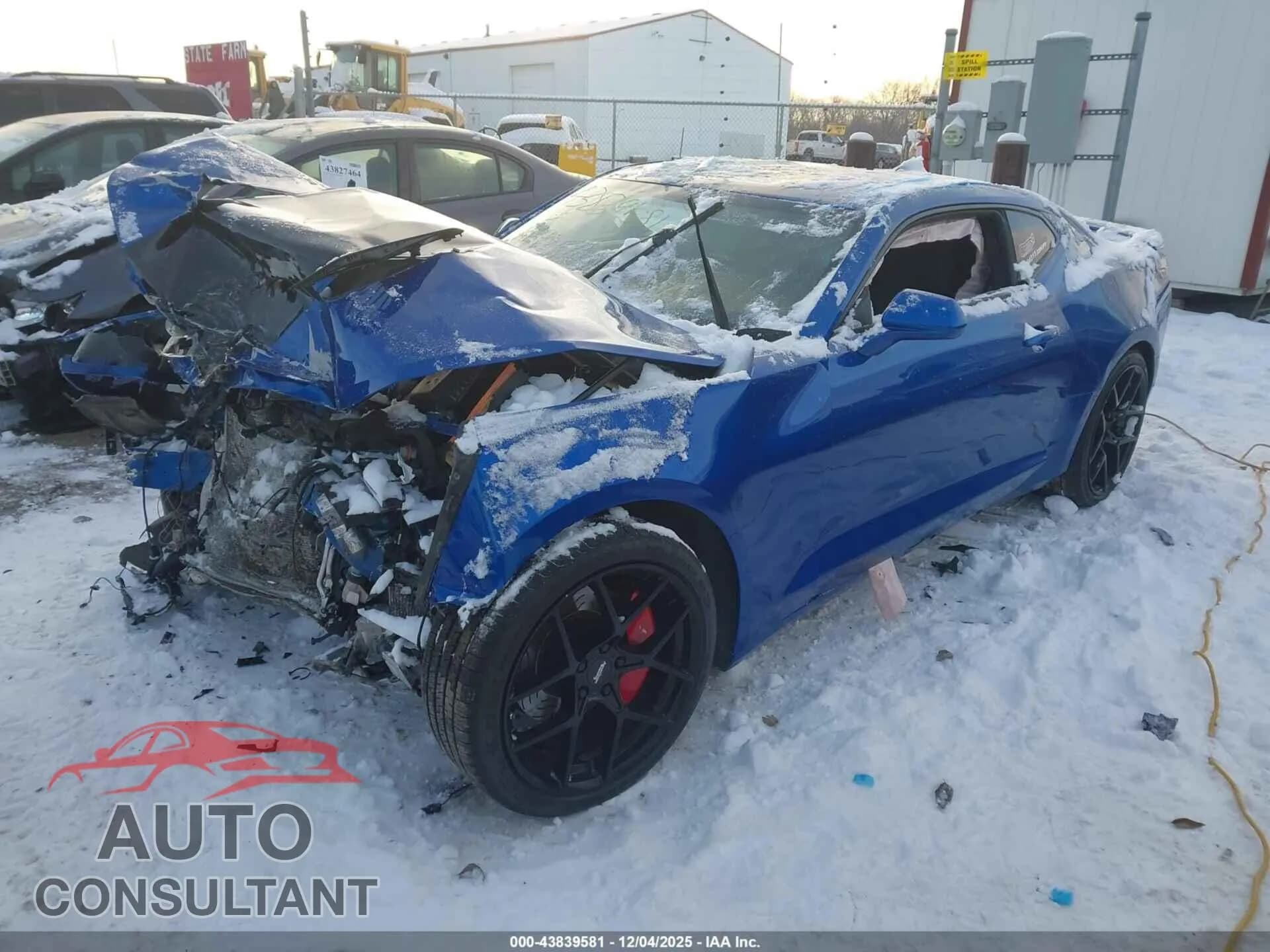 2018 CHEVROLET CAMARO Damaged VIN 1G1FF1R78J0141990 – rear exterior 2018 CHEVROLET CAMARO Damaged VIN 1G1FF1R78J0141990 – rear exterior