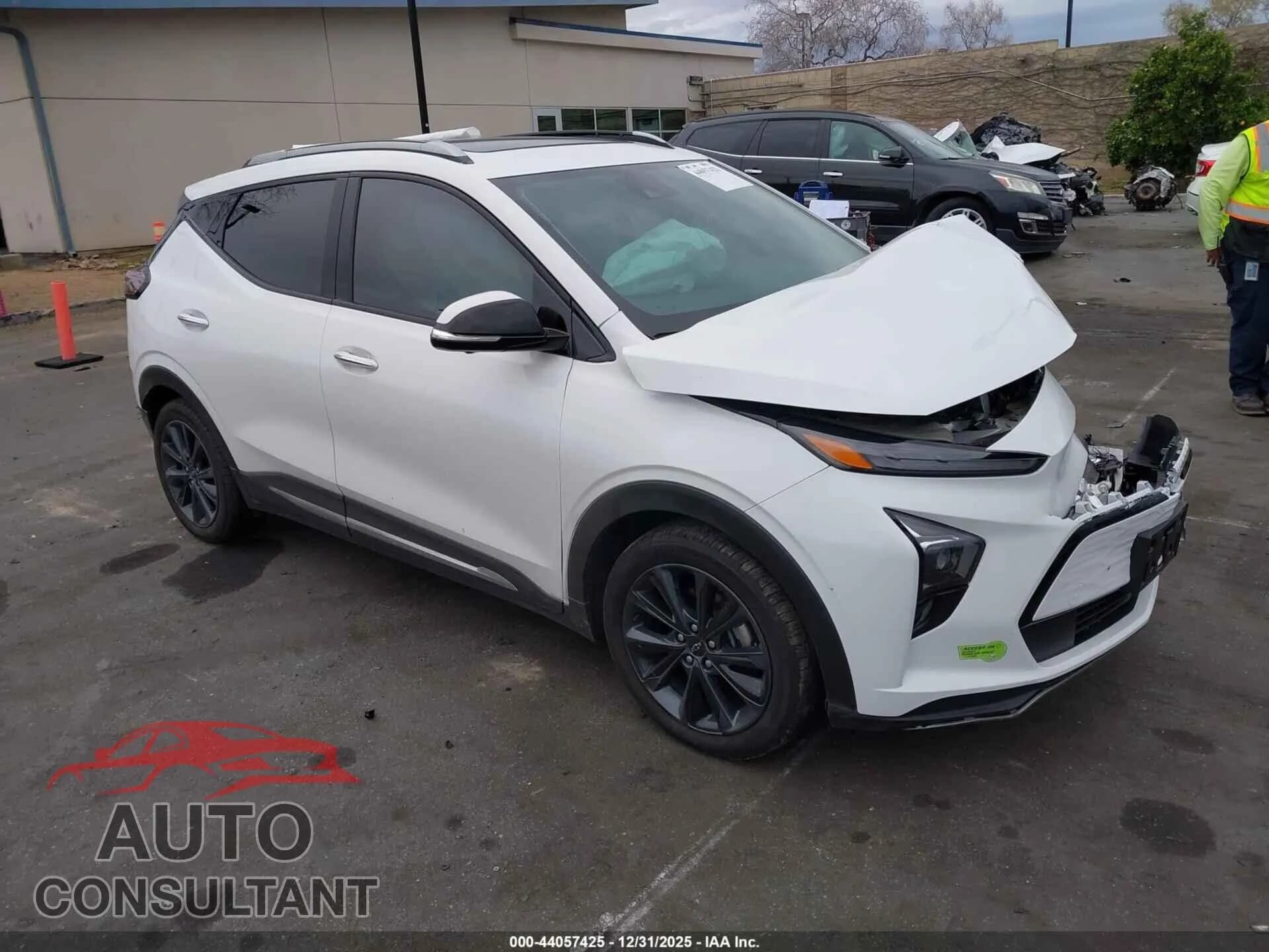 2022 CHEVROLET BOLT EUV Damaged VIN 1G1FZ6S02N4103641 – front exterior 2022 CHEVROLET BOLT EUV Damaged VIN 1G1FZ6S02N4103641 – front exterior