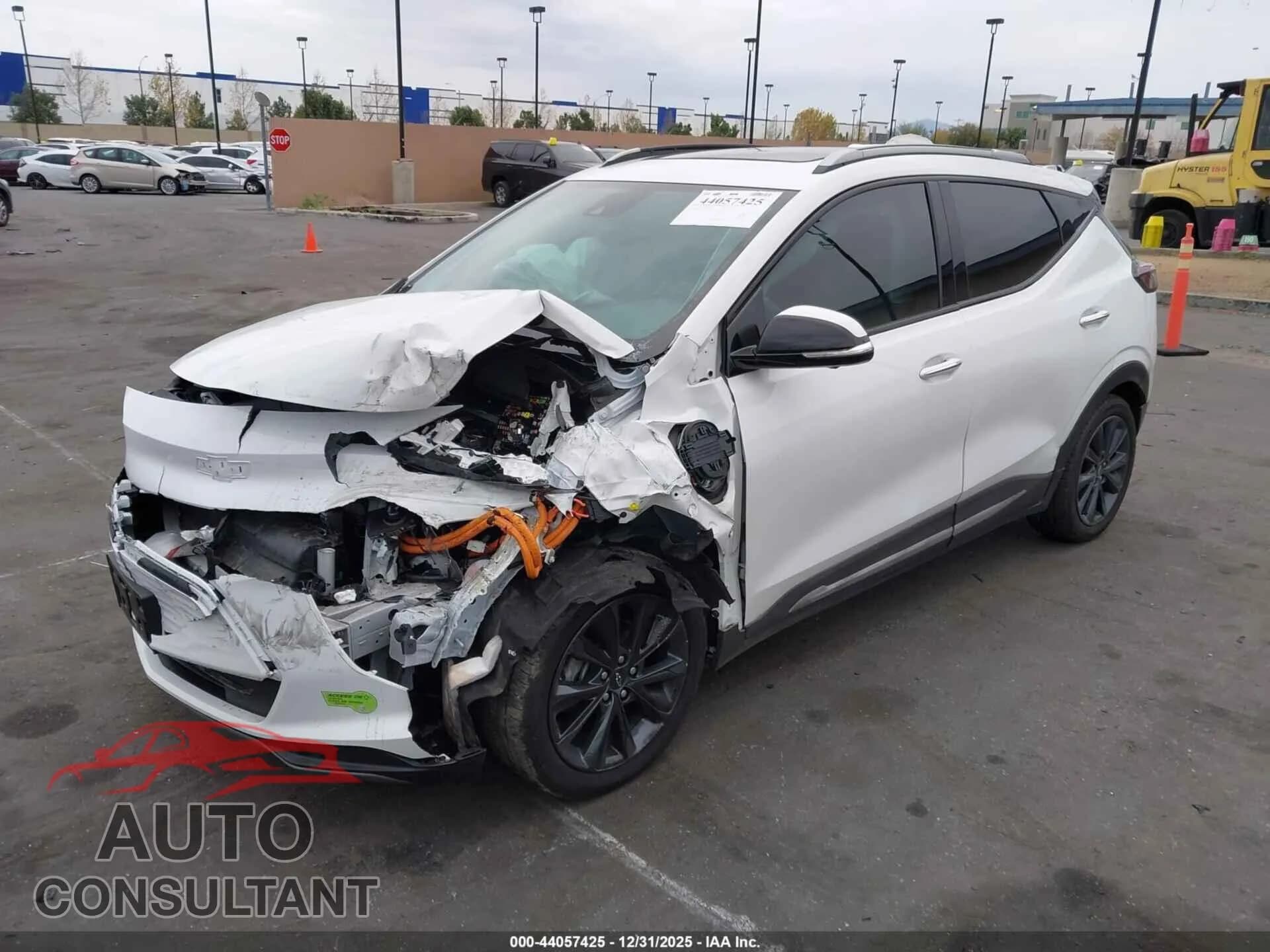 2022 CHEVROLET BOLT EUV Damaged VIN 1G1FZ6S02N4103641 – rear exterior 2022 CHEVROLET BOLT EUV Damaged VIN 1G1FZ6S02N4103641 – rear exterior