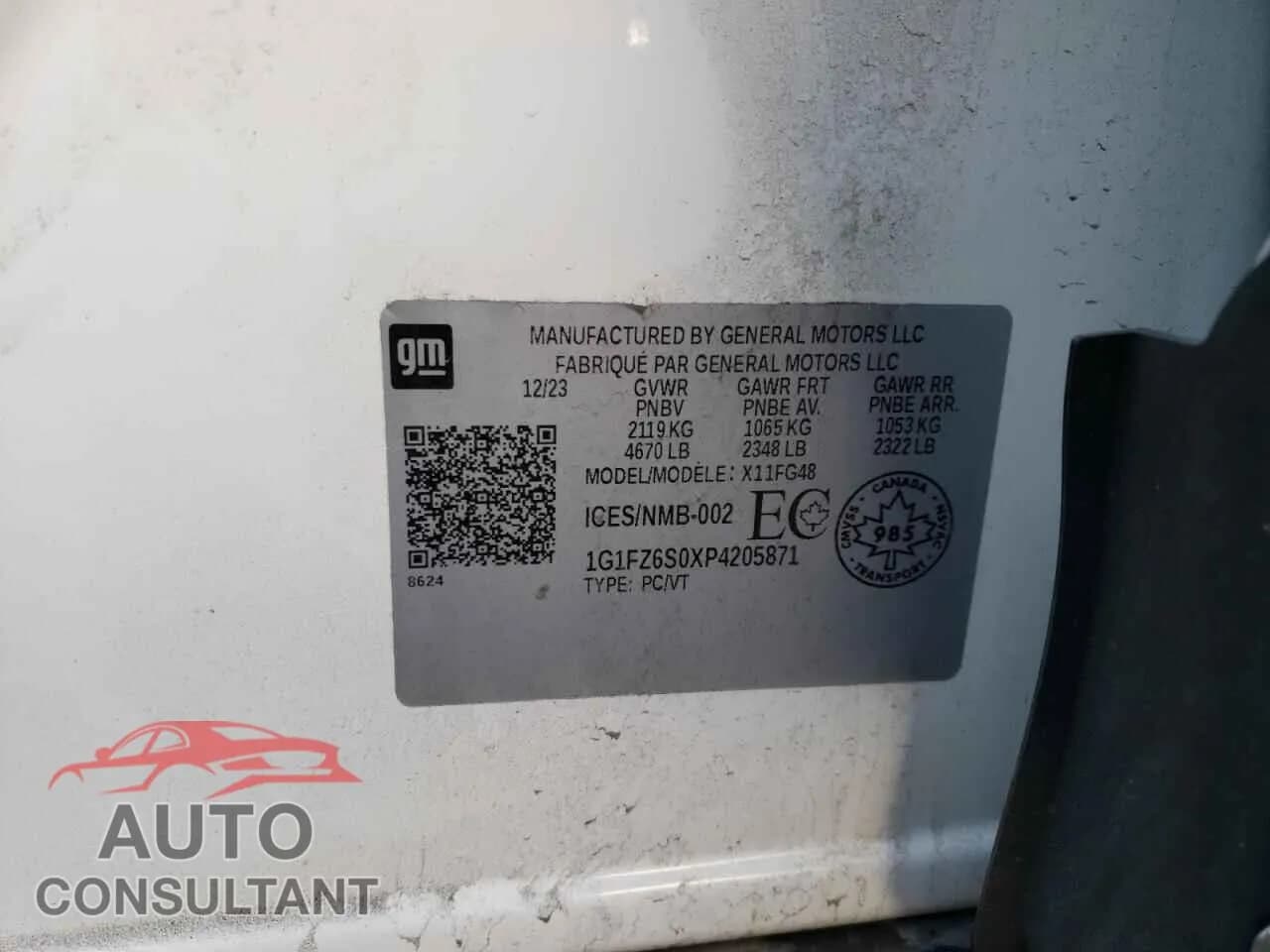 2023 CHEVROLET BOLT Used VIN 1G1FZ6S0XP4205871 – photo 14 2023 CHEVROLET BOLT Used VIN 1G1FZ6S0XP4205871 – photo 14