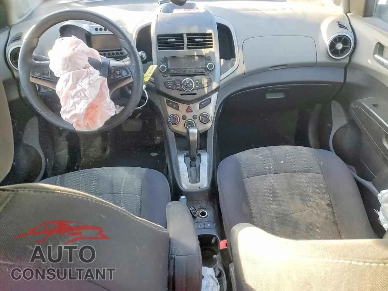 2012 CHEVROLET SONIC Damaged VIN 1G1JC5SH7C4219202 – undercarriage 2012 CHEVROLET SONIC Damaged VIN 1G1JC5SH7C4219202 – undercarriage