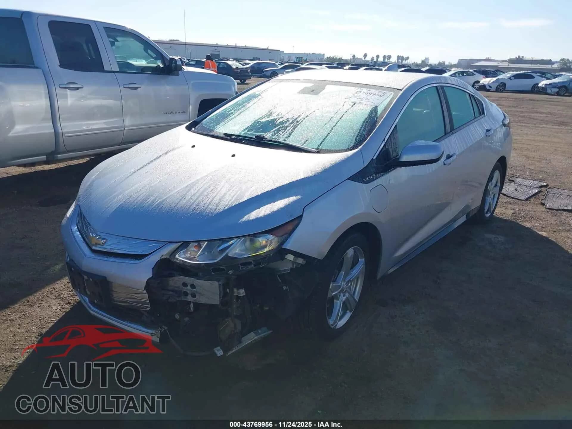 2017 CHEVROLET VOLT Damaged VIN 1G1RC6S52HU159108 – rear exterior 2017 CHEVROLET VOLT Damaged VIN 1G1RC6S52HU159108 – rear exterior
