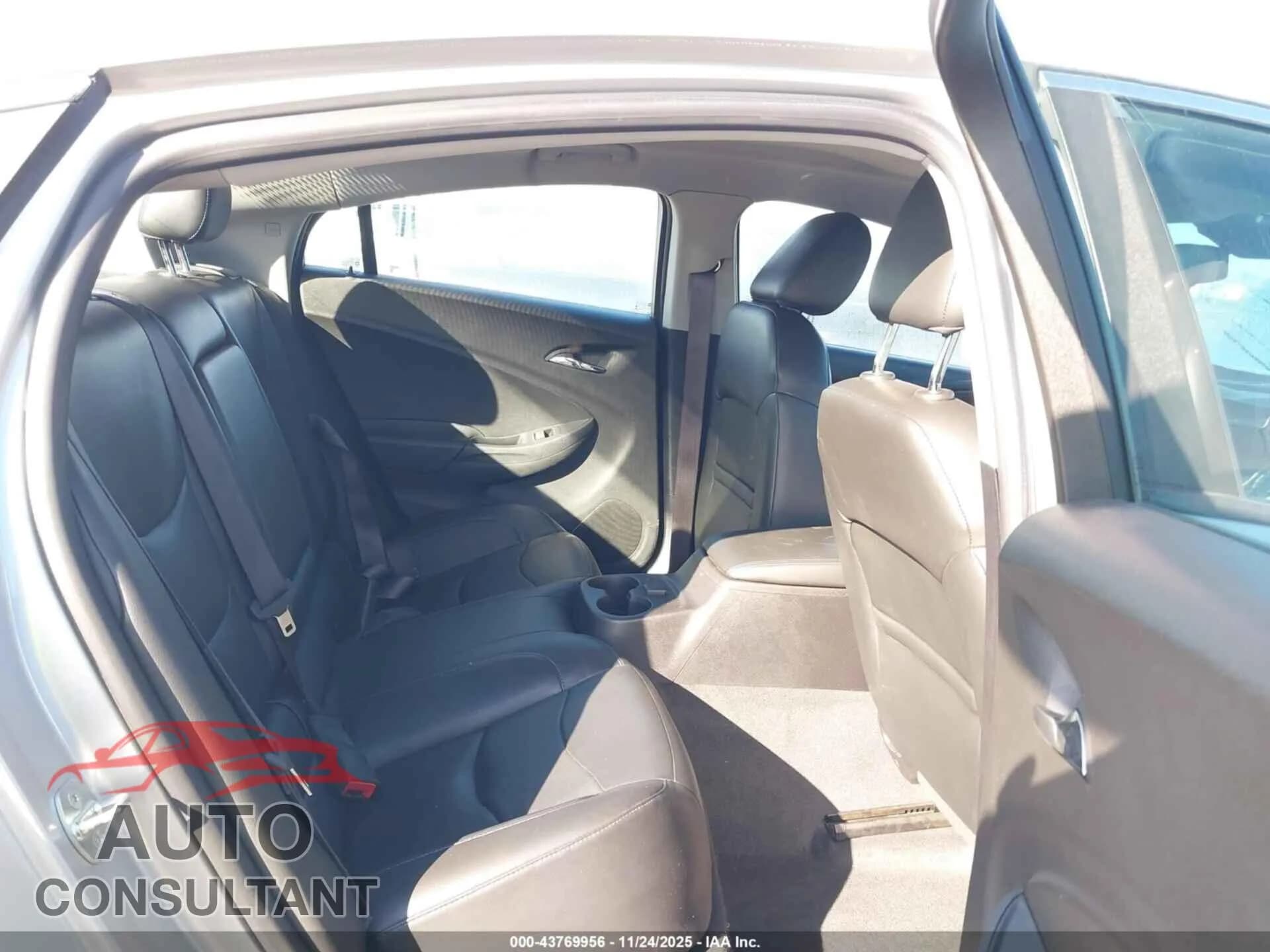 2017 CHEVROLET VOLT Damaged VIN 1G1RC6S52HU159108 – undercarriage 2017 CHEVROLET VOLT Damaged VIN 1G1RC6S52HU159108 – undercarriage