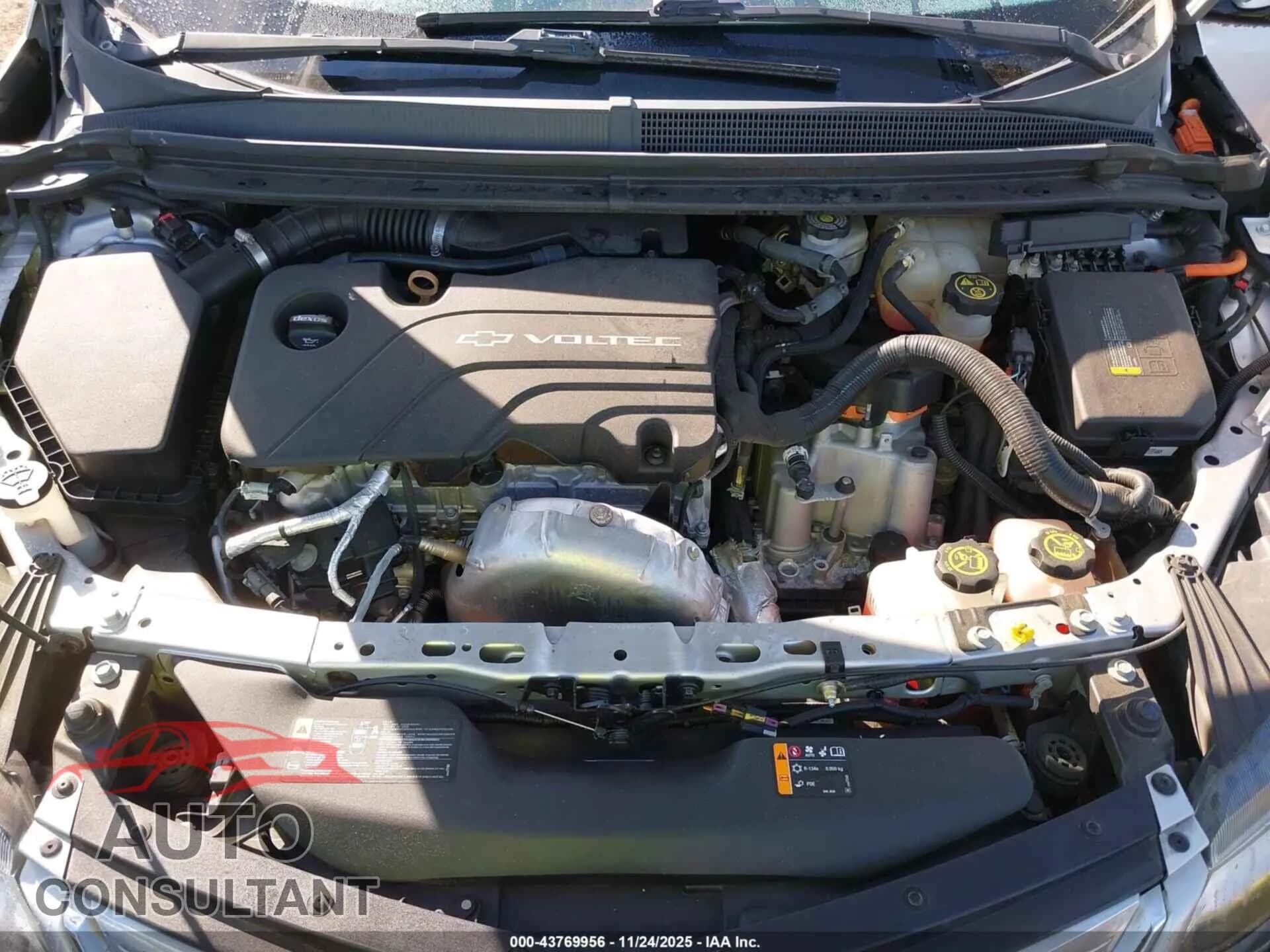 2017 CHEVROLET VOLT Damaged VIN 1G1RC6S52HU159108 – odometer reading 2017 CHEVROLET VOLT Damaged VIN 1G1RC6S52HU159108 – odometer reading