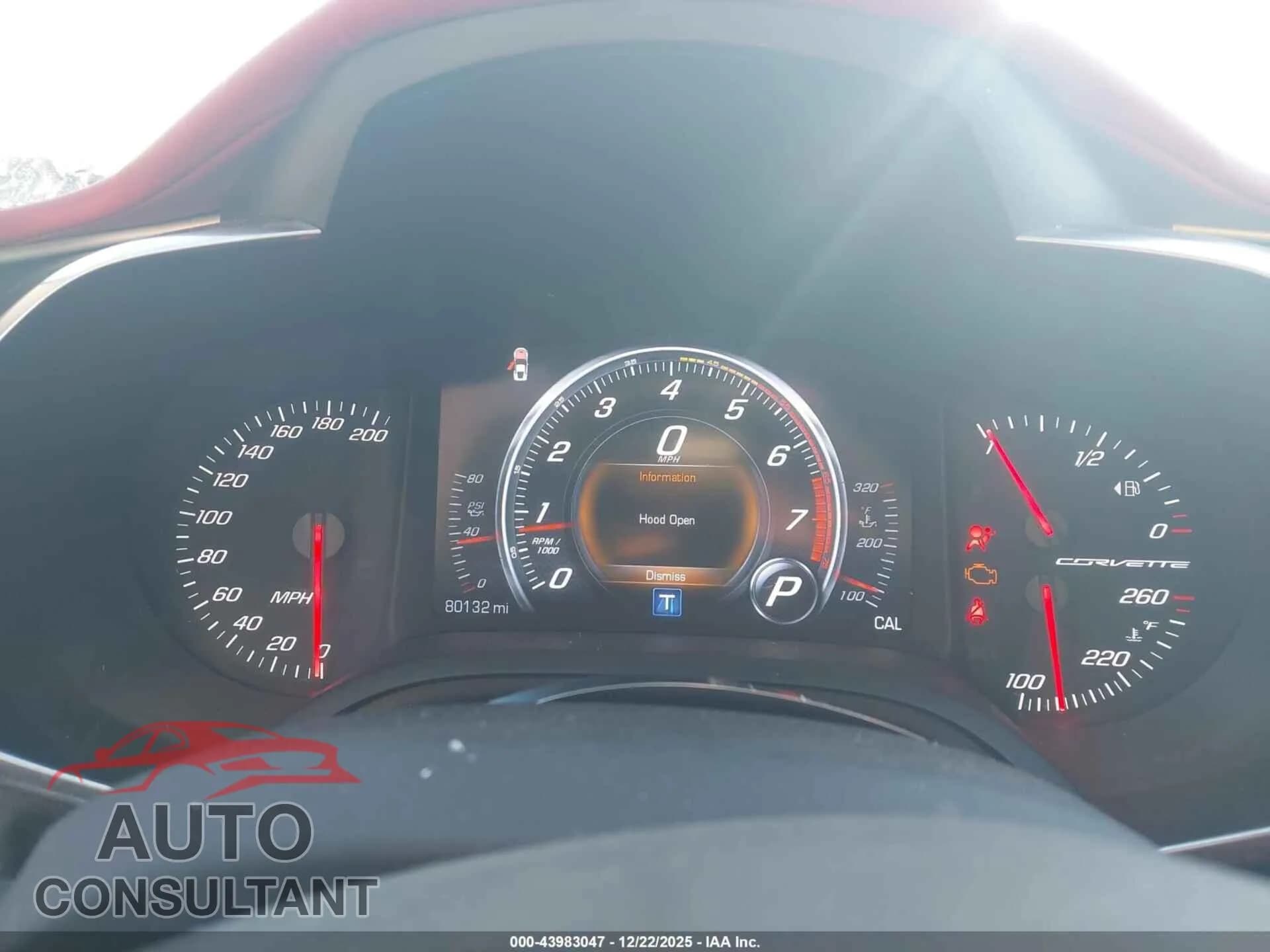 2019 CHEVROLET CORVETTE Damaged VIN 1G1YF2D79K5102691 – exterior detail 2019 CHEVROLET CORVETTE Damaged VIN 1G1YF2D79K5102691 – exterior detail