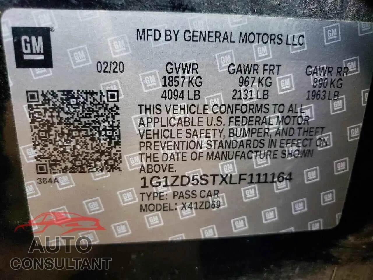 2020 CHEVROLET MALIBU Used VIN 1G1ZD5STXLF111164 – photo 12 2020 CHEVROLET MALIBU Used VIN 1G1ZD5STXLF111164 – photo 12