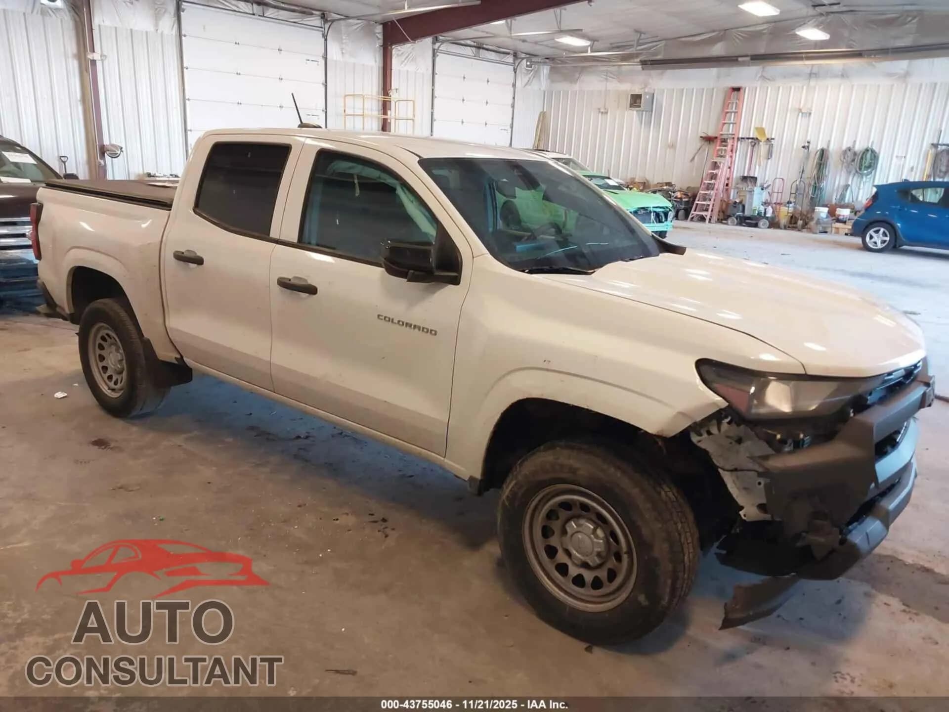 2023 CHEVROLET COLORADO Damaged VIN 1GCGSBEC2P1133449 – front exterior 2023 CHEVROLET COLORADO Damaged VIN 1GCGSBEC2P1133449 – front exterior
