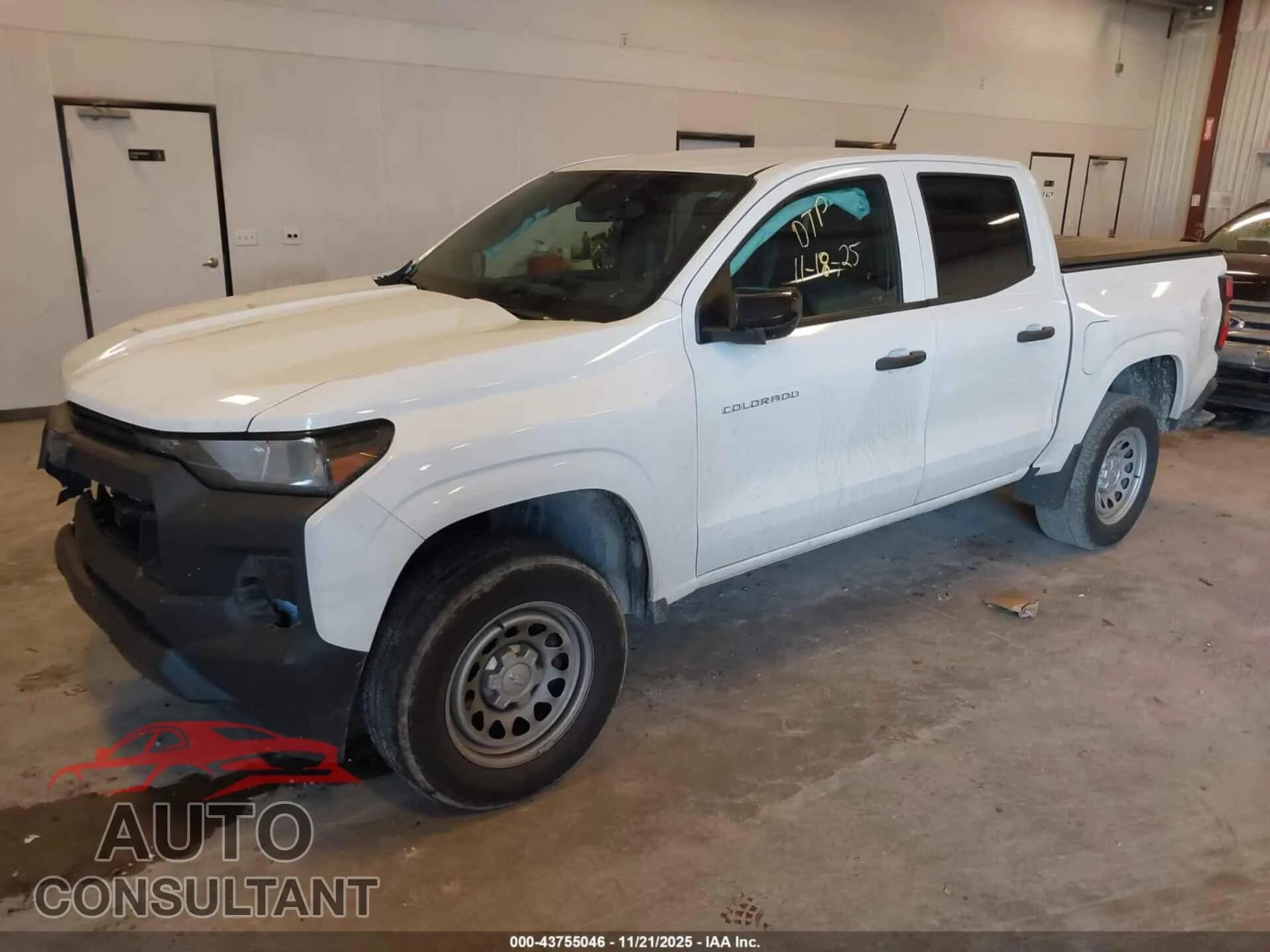 2023 CHEVROLET COLORADO Damaged VIN 1GCGSBEC2P1133449 – rear exterior 2023 CHEVROLET COLORADO Damaged VIN 1GCGSBEC2P1133449 – rear exterior