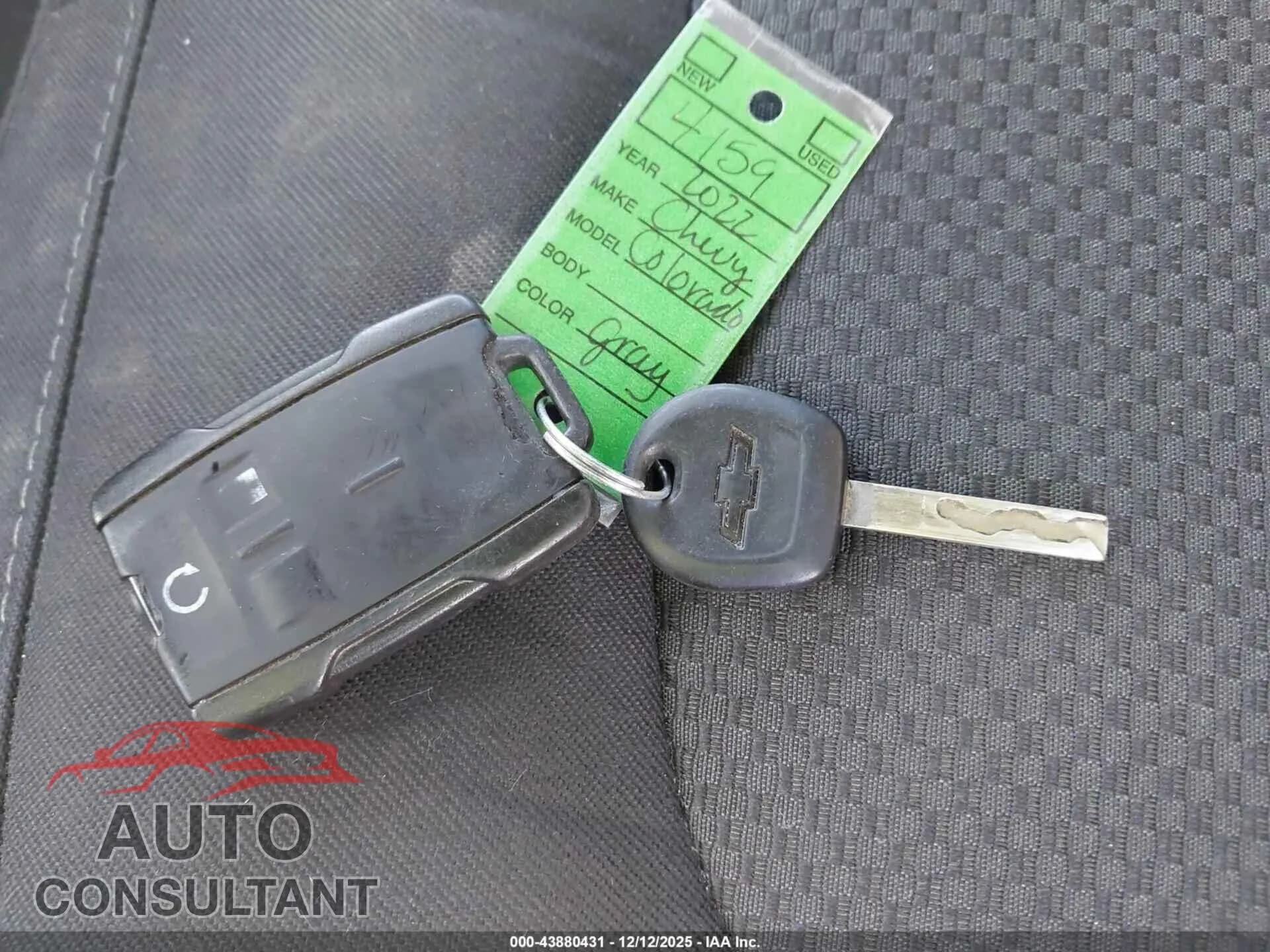 2022 CHEVROLET COLORADO Damaged VIN 1GCGSCEN5N1291904 – photo 11 2022 CHEVROLET COLORADO Damaged VIN 1GCGSCEN5N1291904 – photo 11