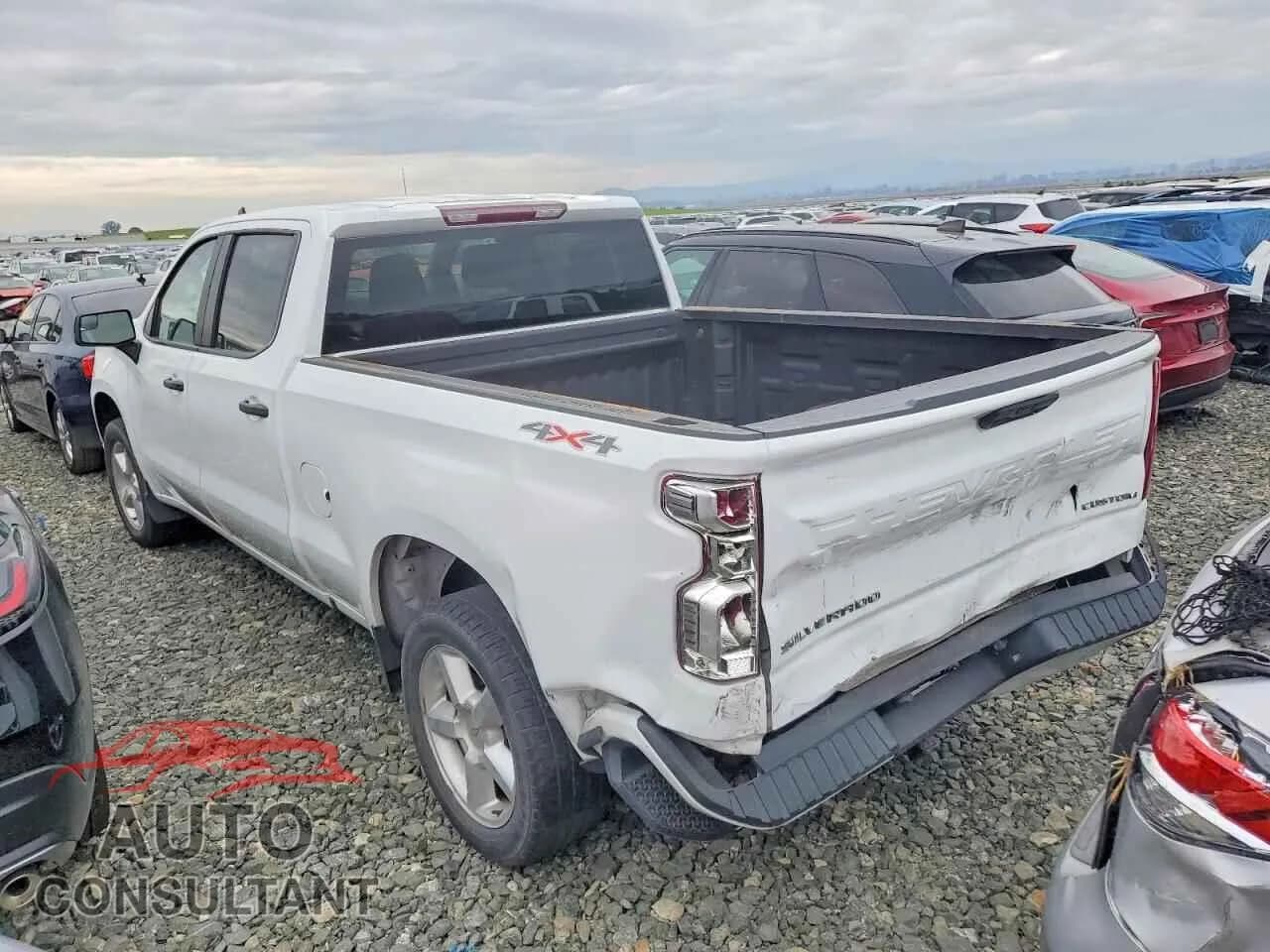 2023 CHEVROLET ALL Models Damaged VIN 1GCPDBEK3PZ310674 – rear exterior 2023 CHEVROLET ALL Models Damaged VIN 1GCPDBEK3PZ310674 – rear exterior