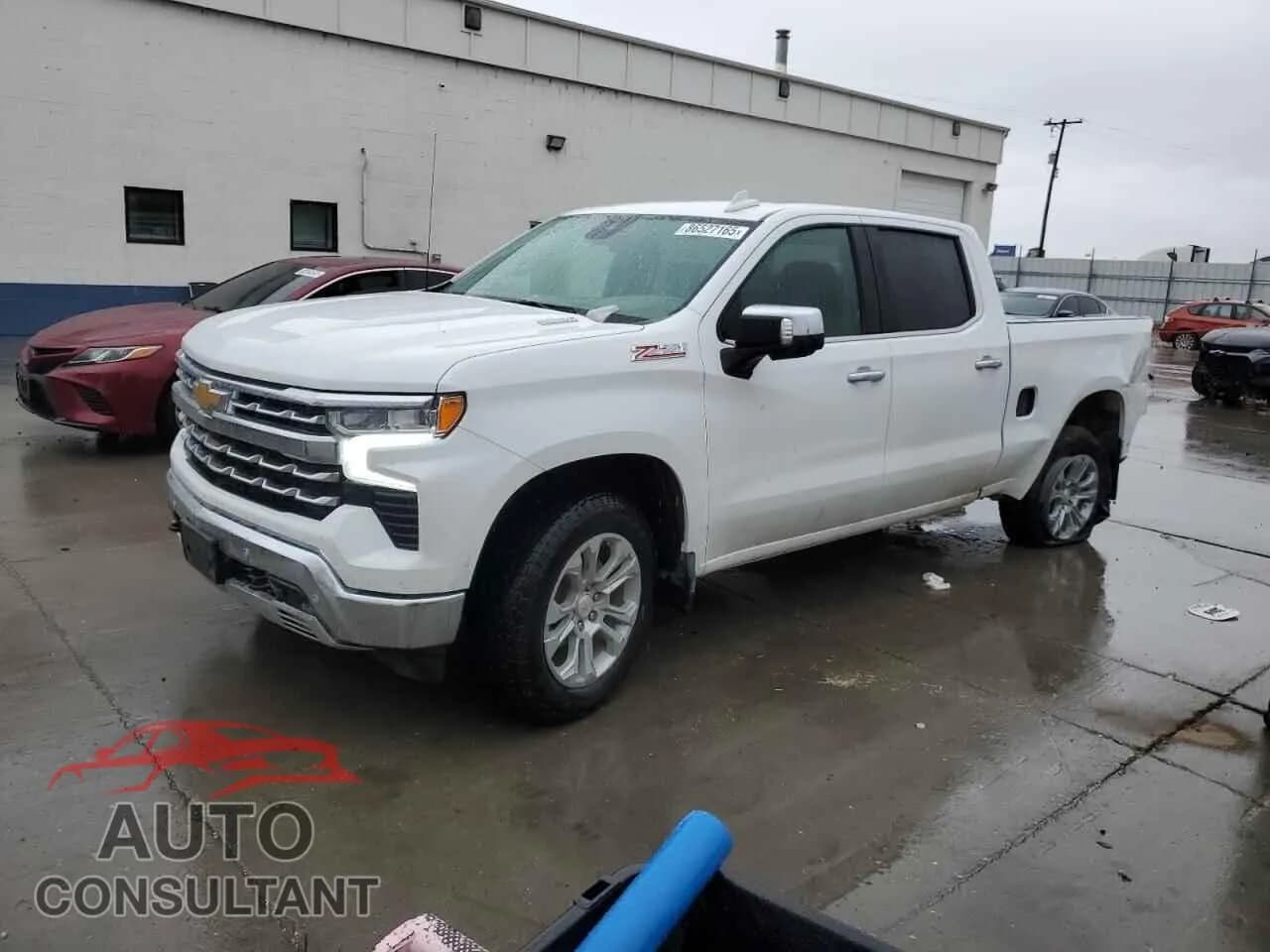 2025 CHEVROLET ALL Models Damaged VIN 1GCUKGE84SZ102869 – front exterior 2025 CHEVROLET ALL Models Damaged VIN 1GCUKGE84SZ102869 – front exterior