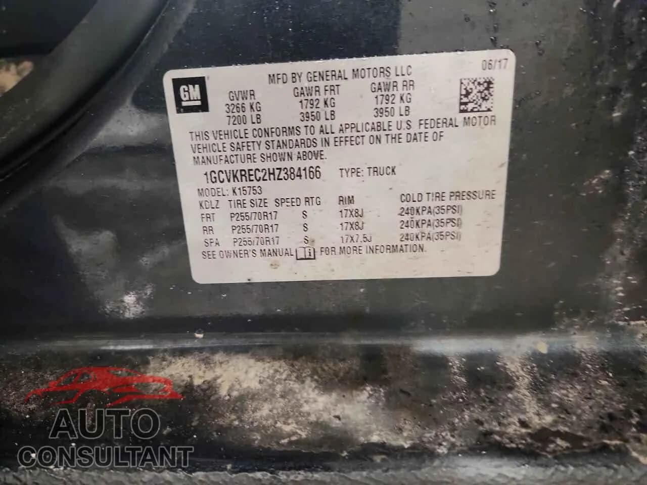 2017 CHEVROLET ALL Models Used VIN 1GCVKREC2HZ384166 – photo 13 2017 CHEVROLET ALL Models Used VIN 1GCVKREC2HZ384166 – photo 13