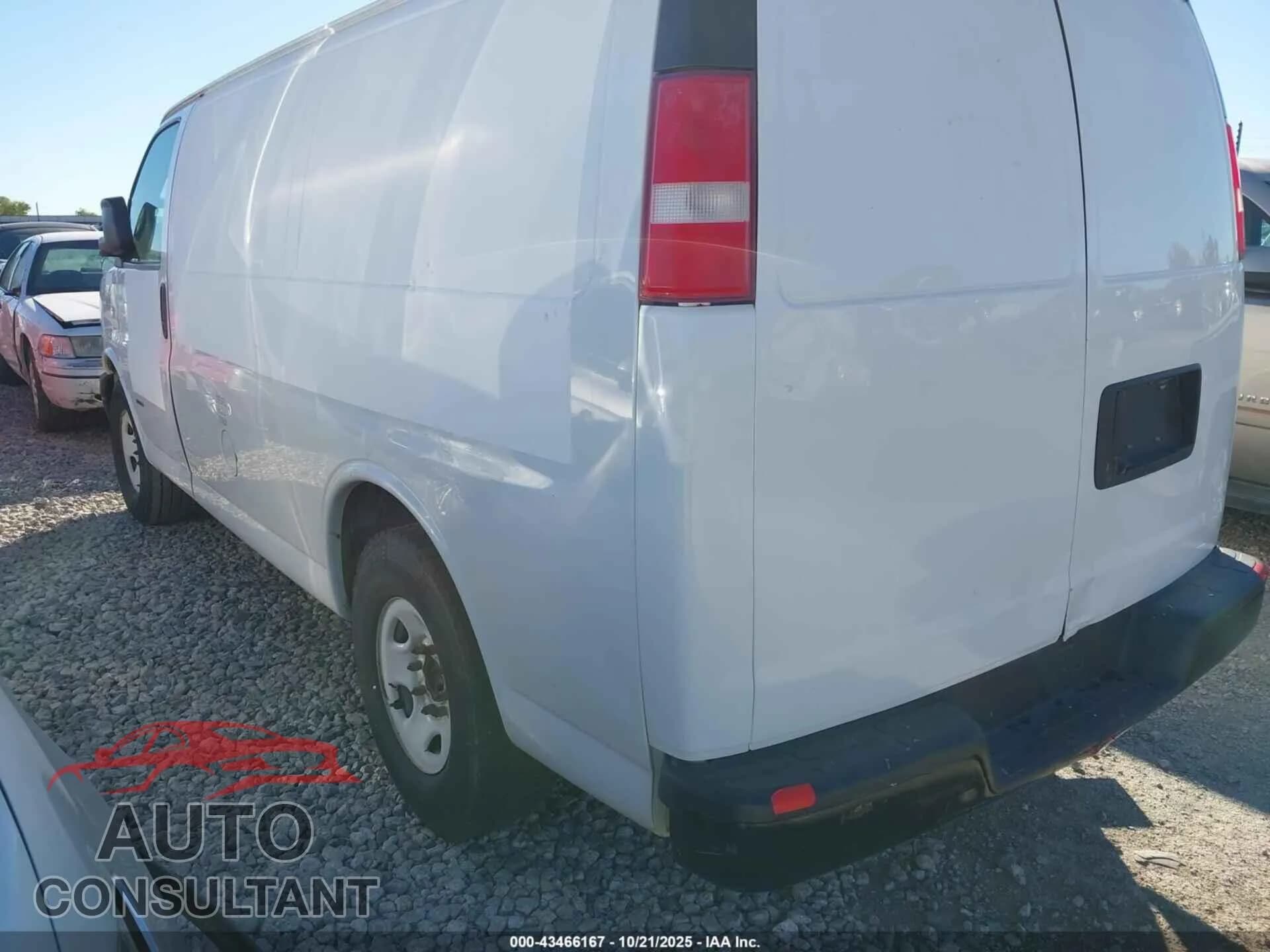 2019 CHEVROLET EXPRESS 2500 Damaged VIN 1GCWGAF12K1219325 – side profile 2019 CHEVROLET EXPRESS 2500 Damaged VIN 1GCWGAF12K1219325 – side profile