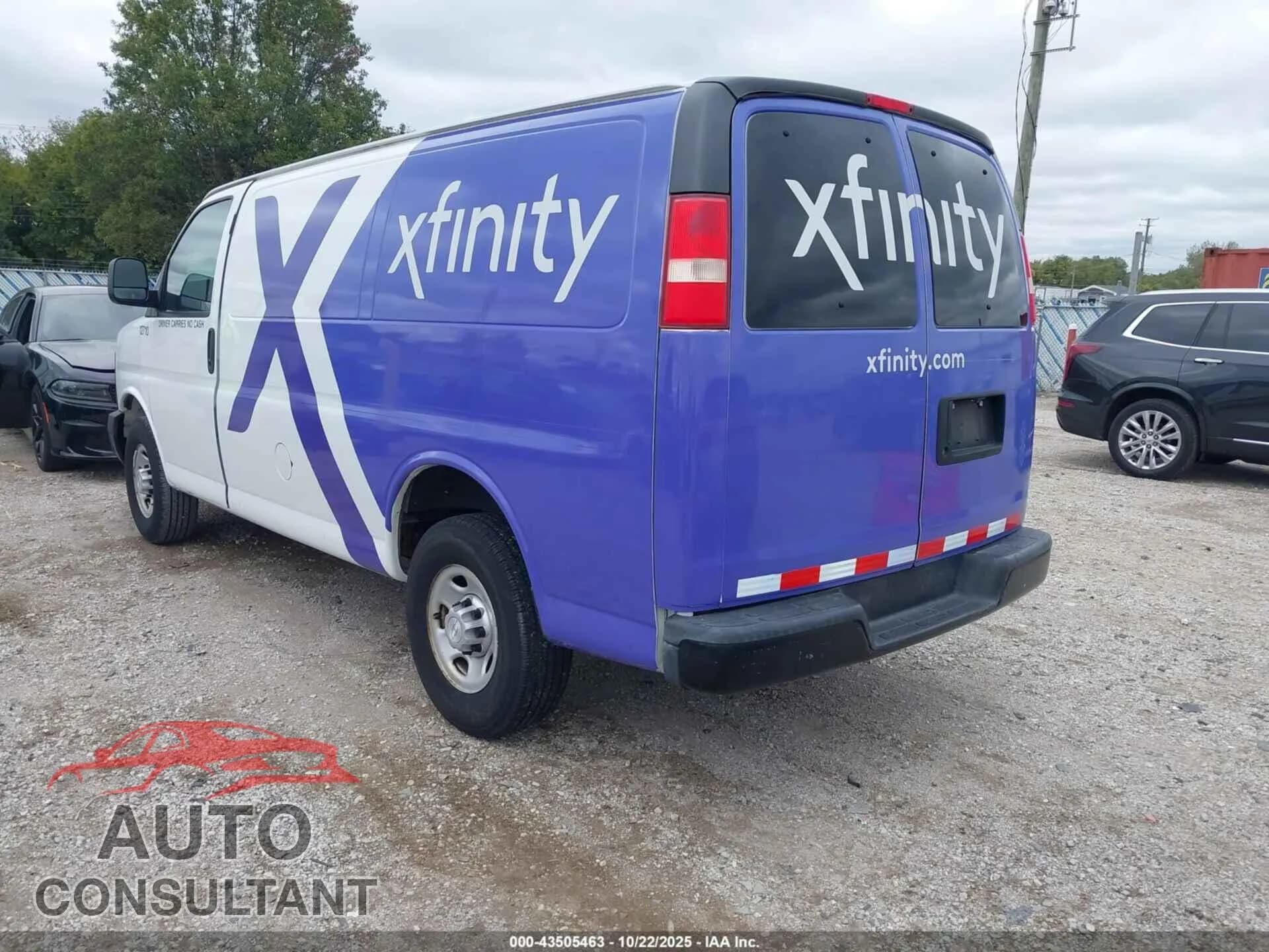 2014 CHEVROLET EXPRESS 2500 Damaged VIN 1GCWGFCA9E1198270 – side profile 2014 CHEVROLET EXPRESS 2500 Damaged VIN 1GCWGFCA9E1198270 – side profile