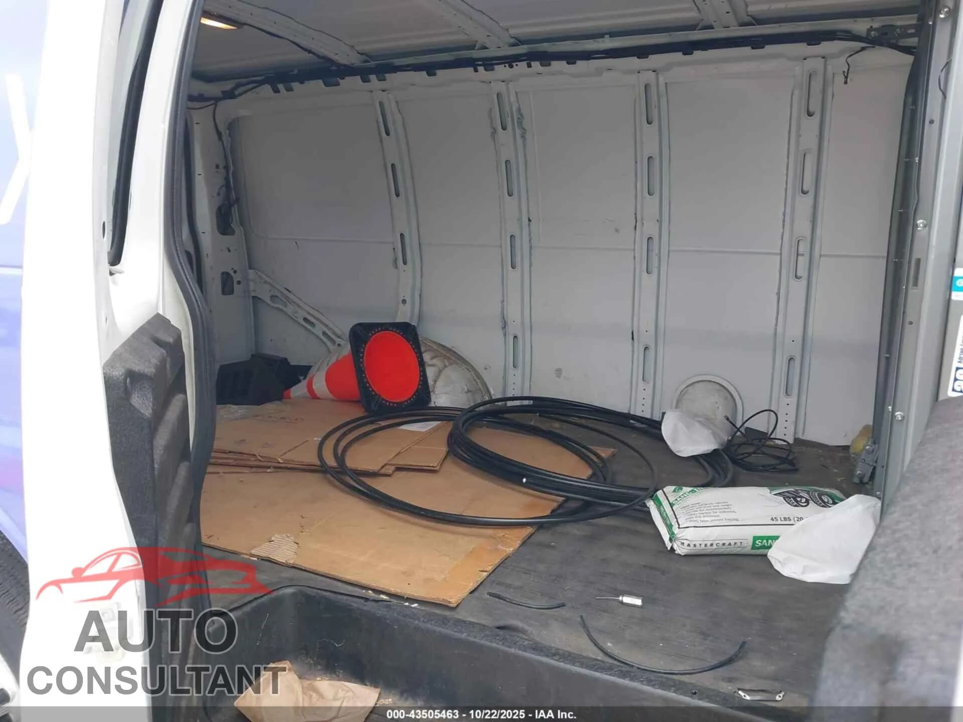 2014 CHEVROLET EXPRESS 2500 Damaged VIN 1GCWGFCA9E1198270 – undercarriage 2014 CHEVROLET EXPRESS 2500 Damaged VIN 1GCWGFCA9E1198270 – undercarriage