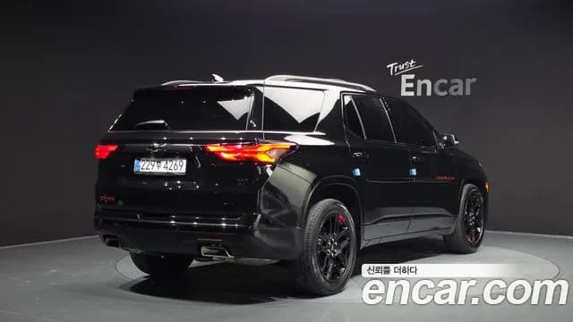 2022 Chevrolet Traverse 3.6 AWD Redline Sold VIN 1GNEV9KW1NJ159793 – rear exterior 2022 Chevrolet Traverse 3.6 AWD Redline Sold VIN 1GNEV9KW1NJ159793 – rear exterior
