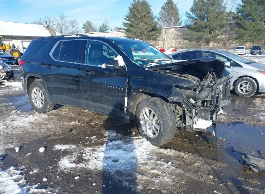 2020 CHEVROLET Traverse Used VIN 1GNEVHKW3LJ254850 – rear exterior 2020 CHEVROLET Traverse Used VIN 1GNEVHKW3LJ254850 – rear exterior