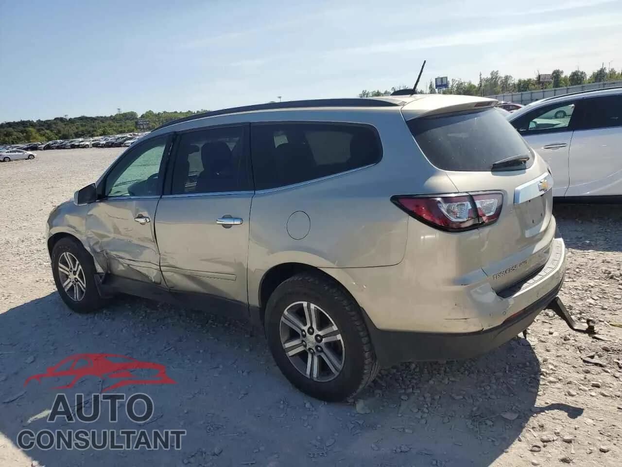 2017 CHEVROLET TRAVERSE Damaged VIN 1GNKVHKD7HJ116110 – rear exterior 2017 CHEVROLET TRAVERSE Damaged VIN 1GNKVHKD7HJ116110 – rear exterior