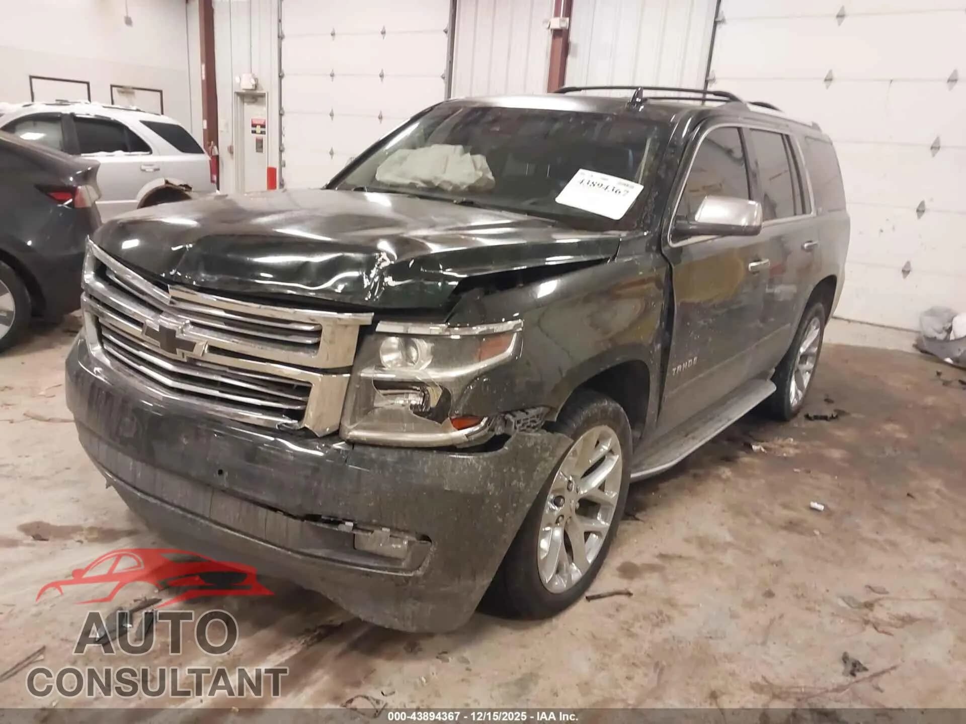 2016 CHEVROLET TAHOE Damaged VIN 1GNSKCKCXGR333458 – rear exterior 2016 CHEVROLET TAHOE Damaged VIN 1GNSKCKCXGR333458 – rear exterior