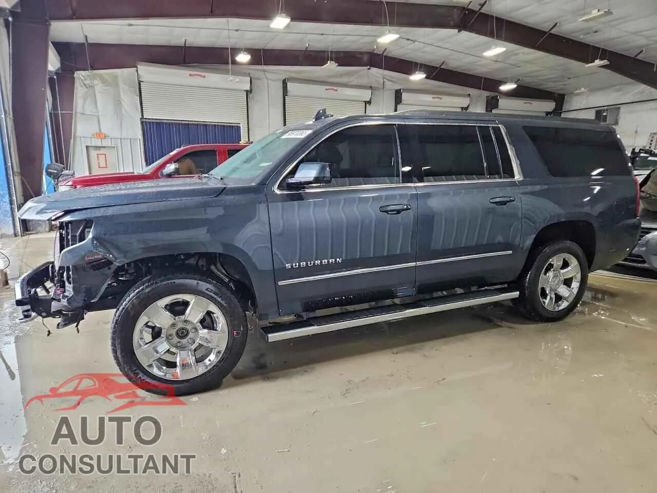 2019 CHEVROLET SUBURBAN Damaged VIN 1GNSKHKC4KR294999 – front exterior 2019 CHEVROLET SUBURBAN Damaged VIN 1GNSKHKC4KR294999 – front exterior